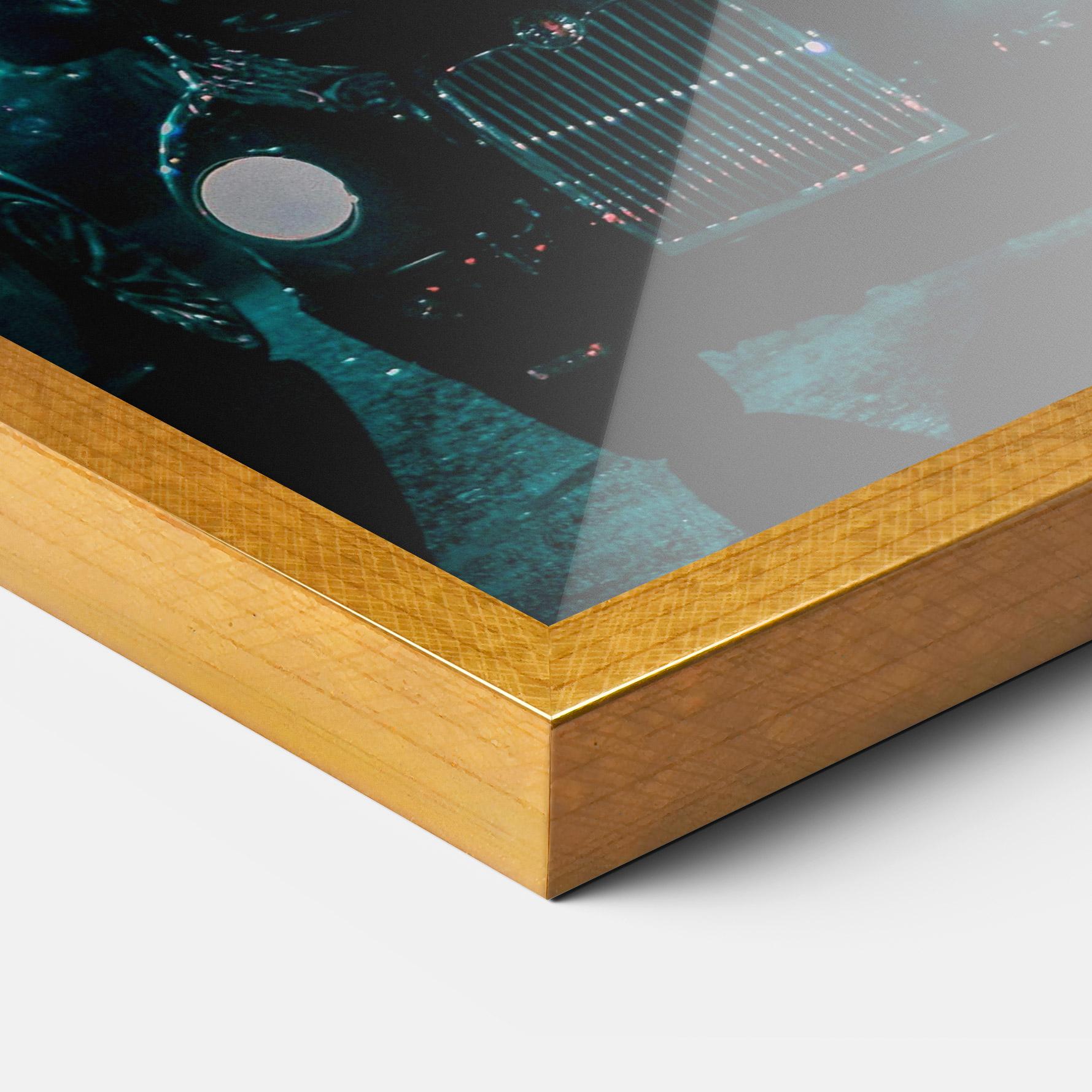 Keretezett Poszter City Lights Car mockup 3