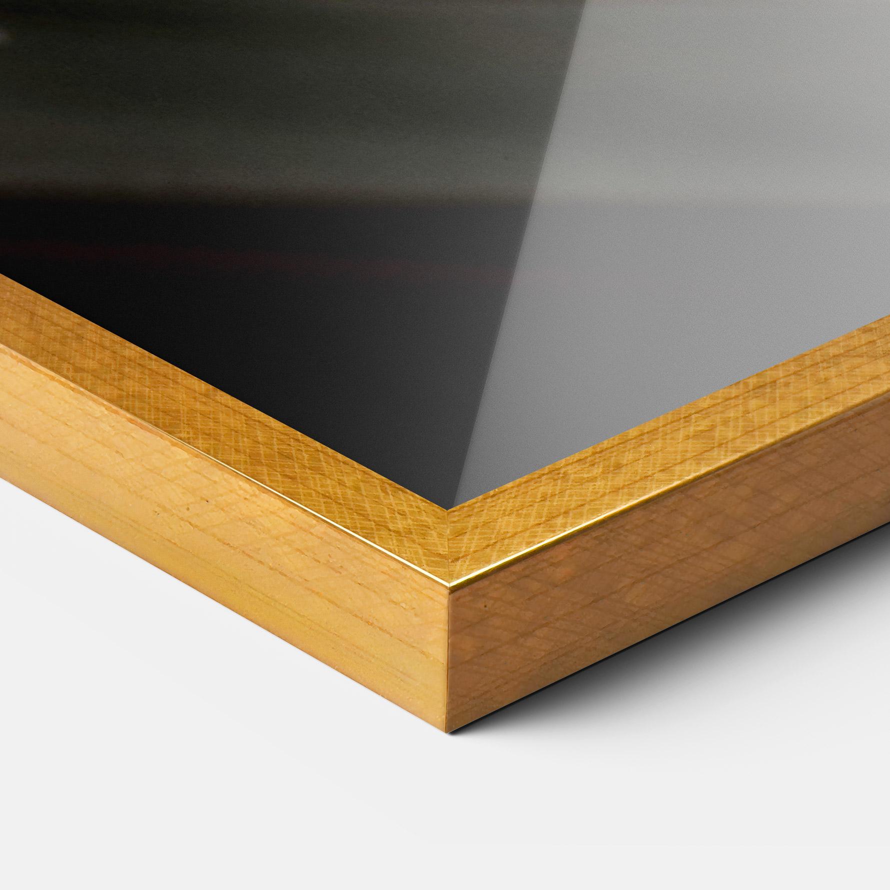 Keretezett Poszter Orange Steering Wheel mockup 3