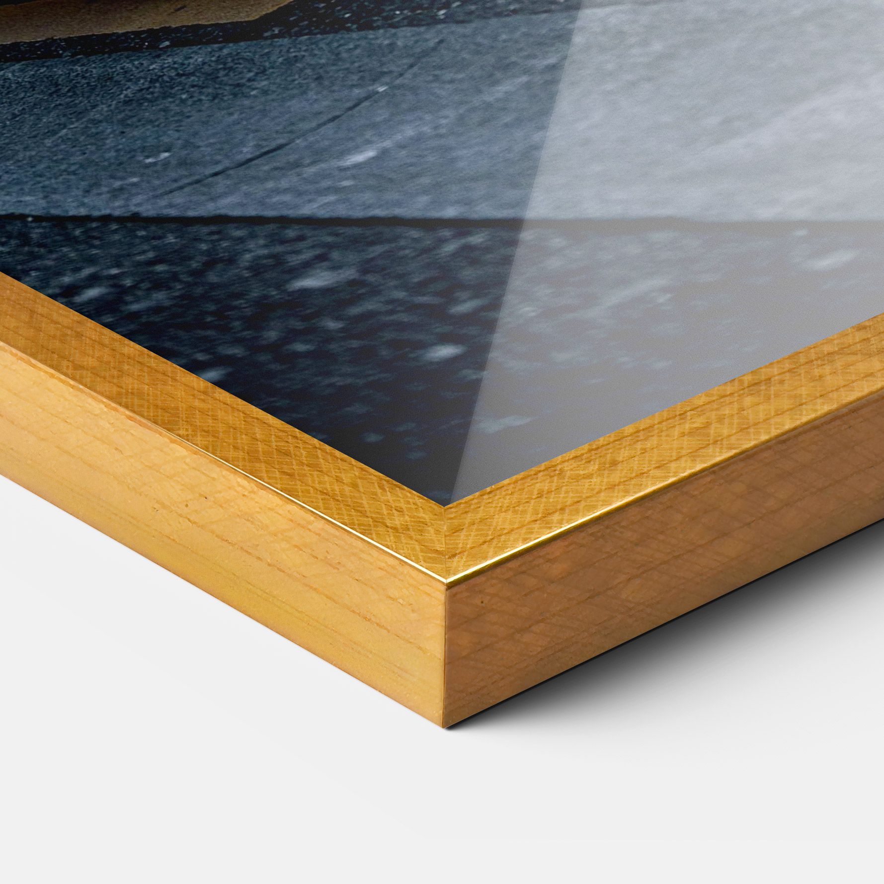 Vintage White Car mockup 3