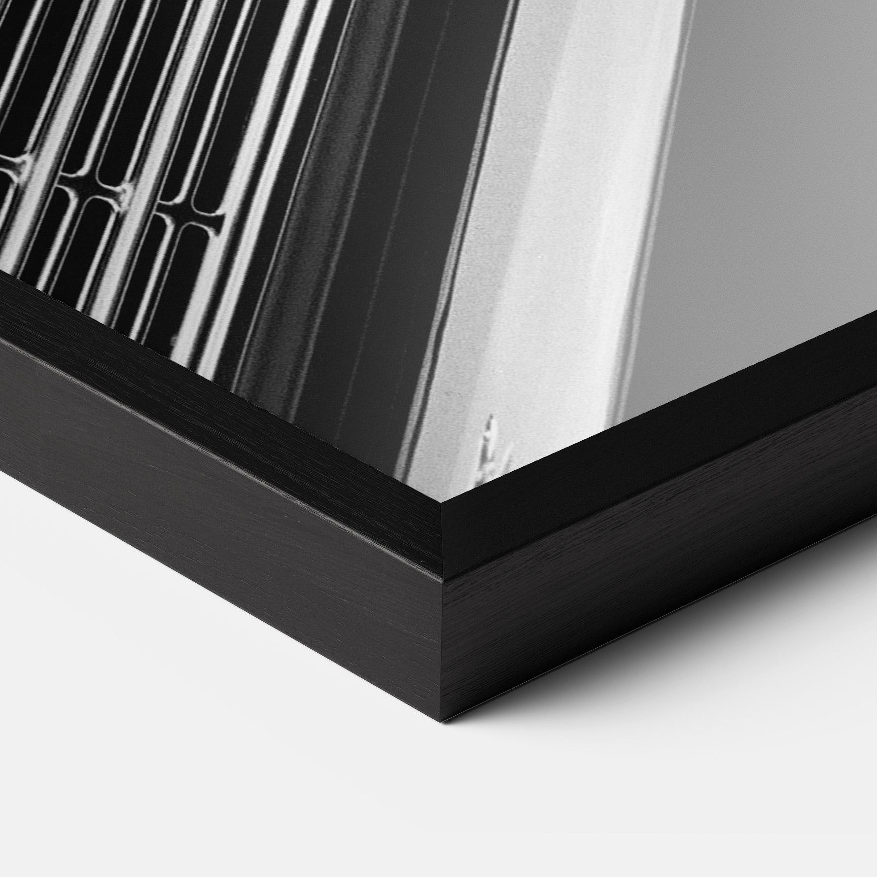 Keretezett Poszter Grey Vintage Car mockup 3