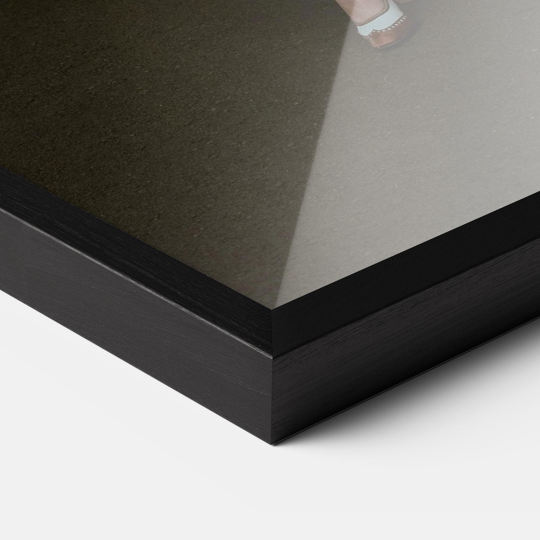 Keretezett Poszter Lady Vintage Cat mockup 3