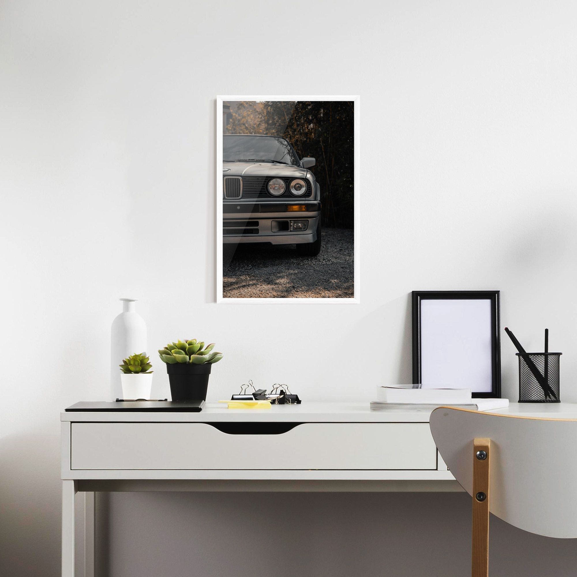 Old Bmw Car mockup 7