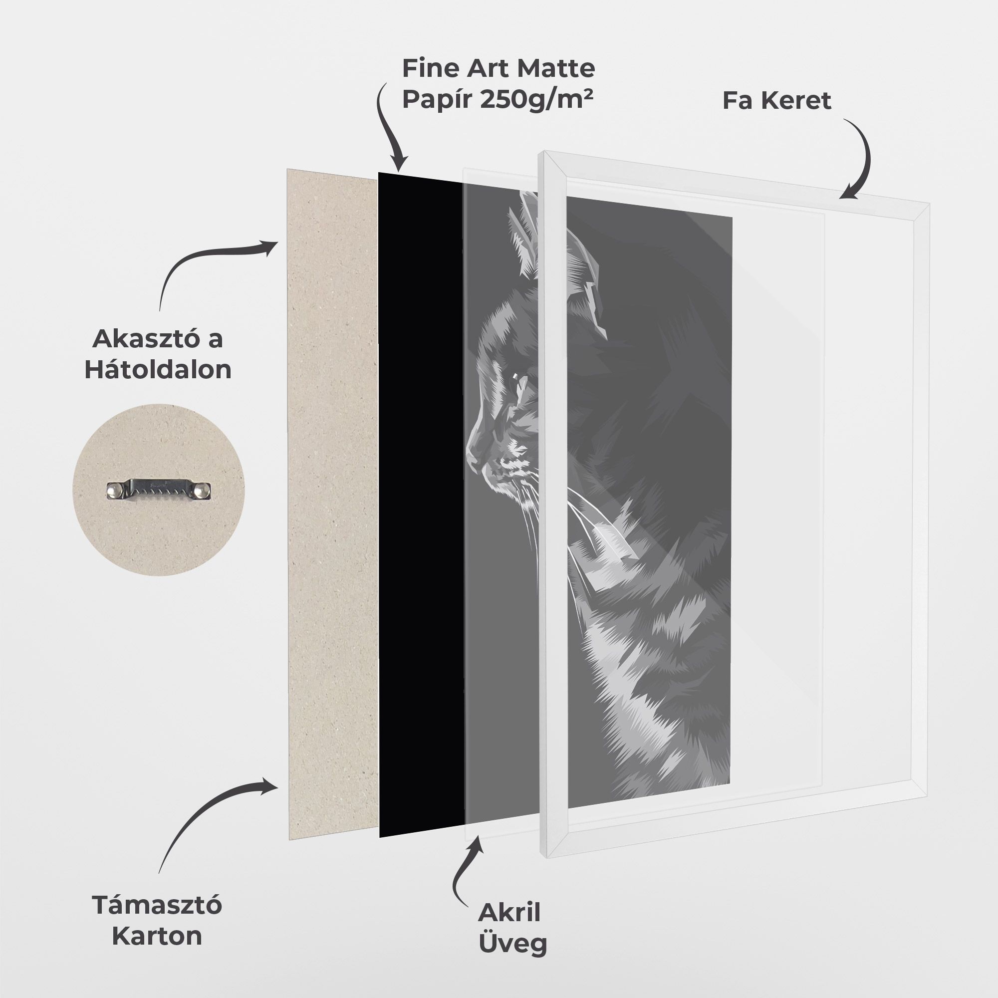 Black Grey Cat mockup 1