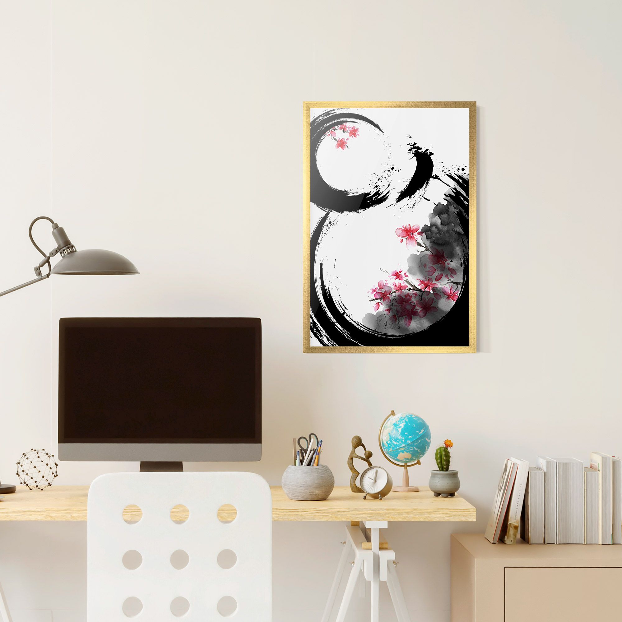 Pink Flower Smoke mockup 6