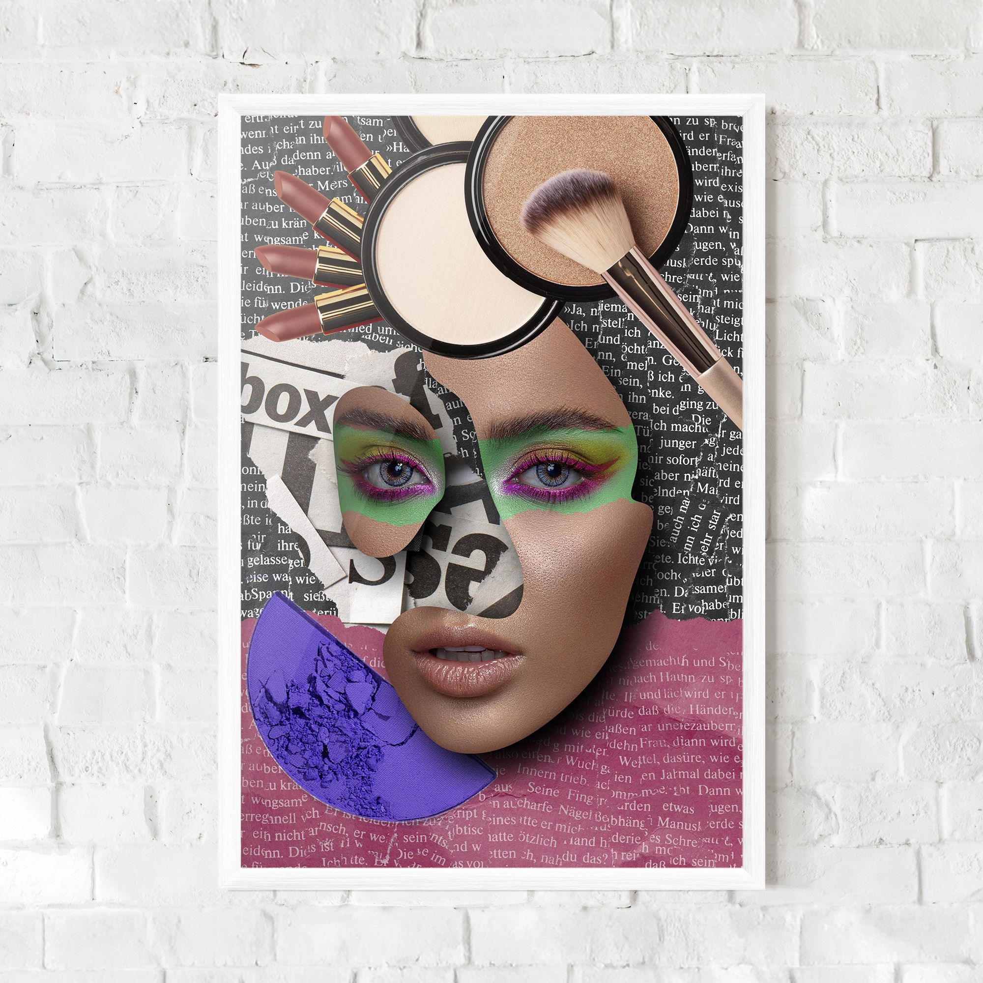 Makeup Collage mockup 0