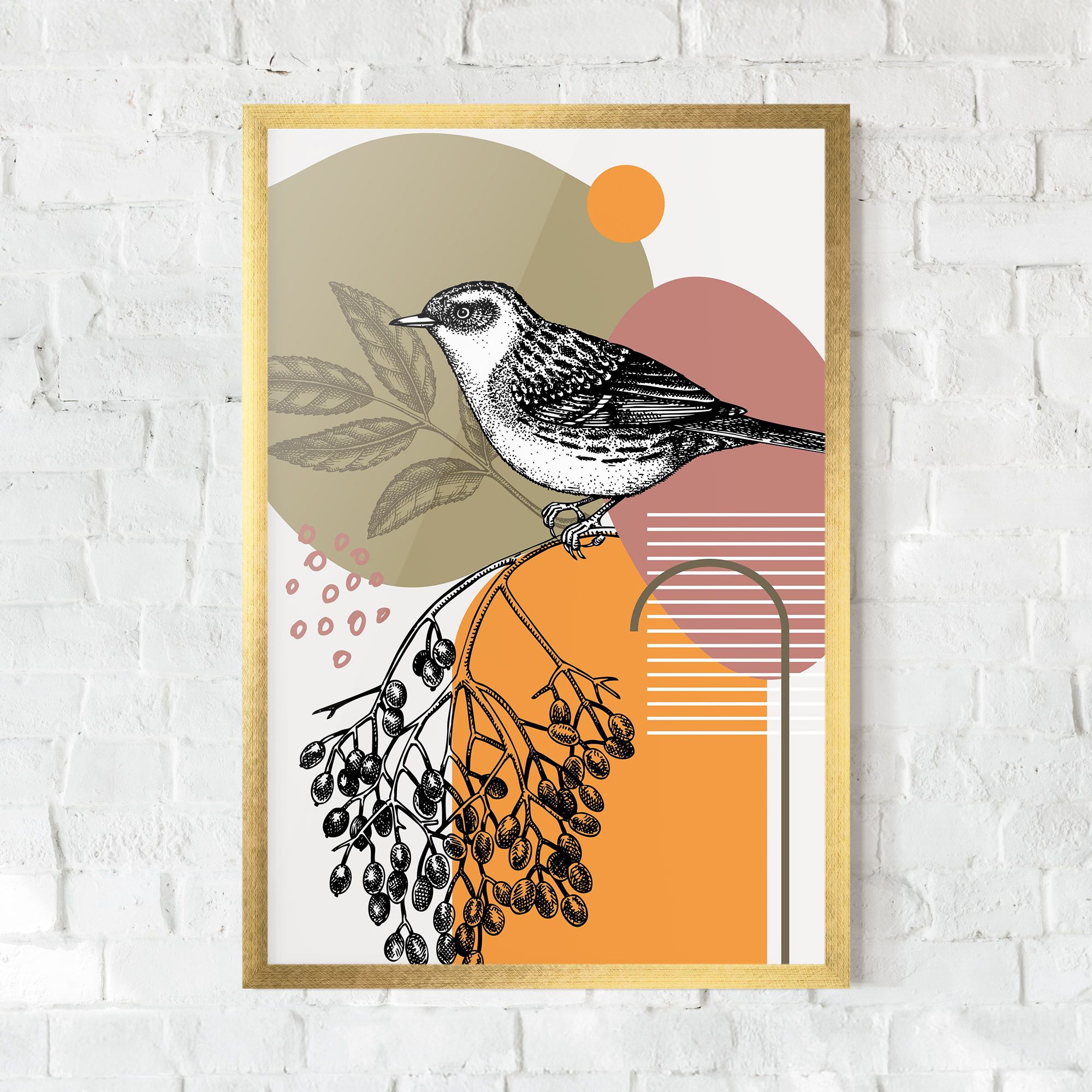 Bird Collage mockup 0