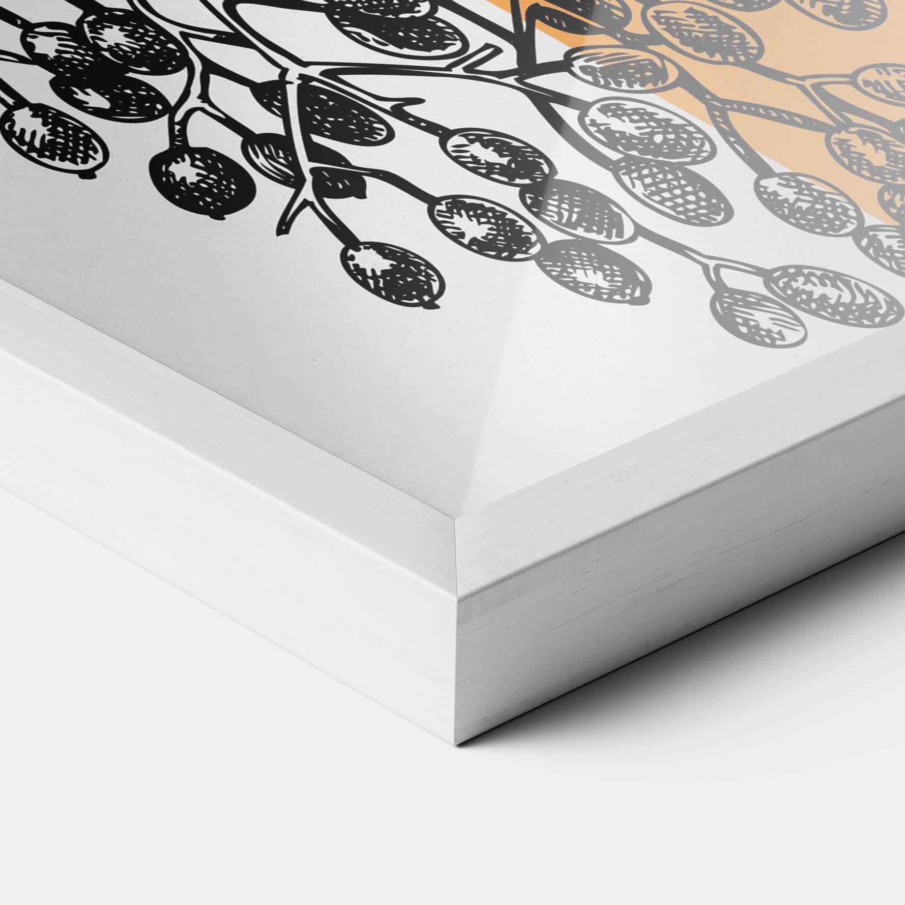 Keretezett Poszter Bird Collage mockup 3