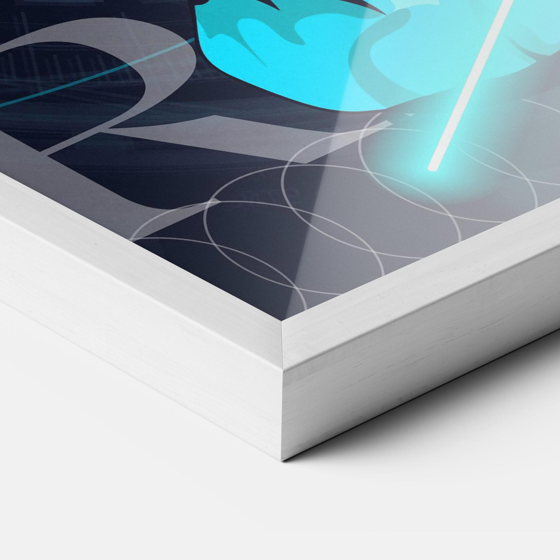 Keretezett Poszter Sculptures mockup 3