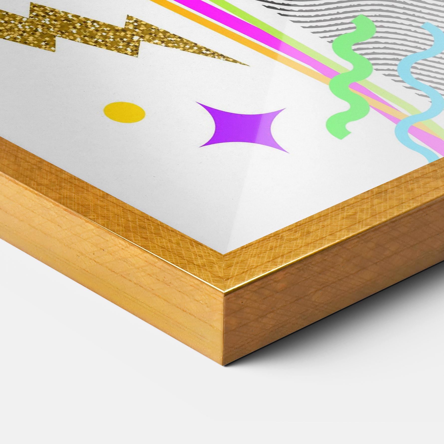 Keretezett Poszter Hand Sign Art mockup 3