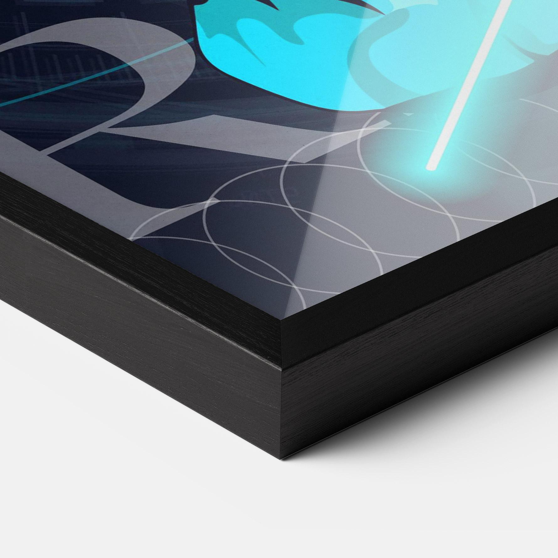 Keretezett Poszter Sculptures mockup 3