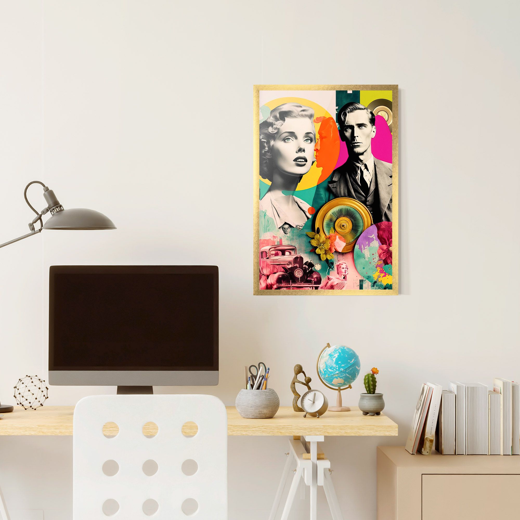 60s Retro Collage mockup 6