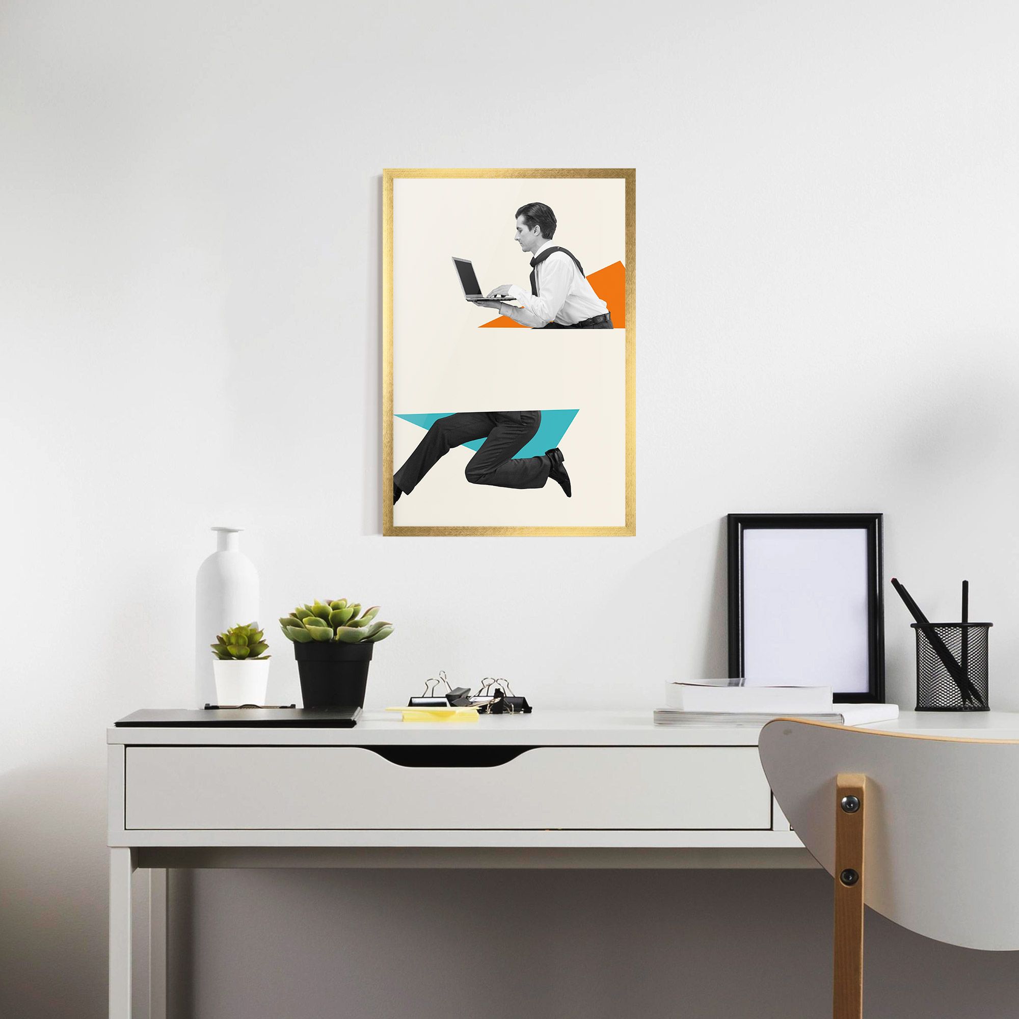 Businessman Collage mockup 7