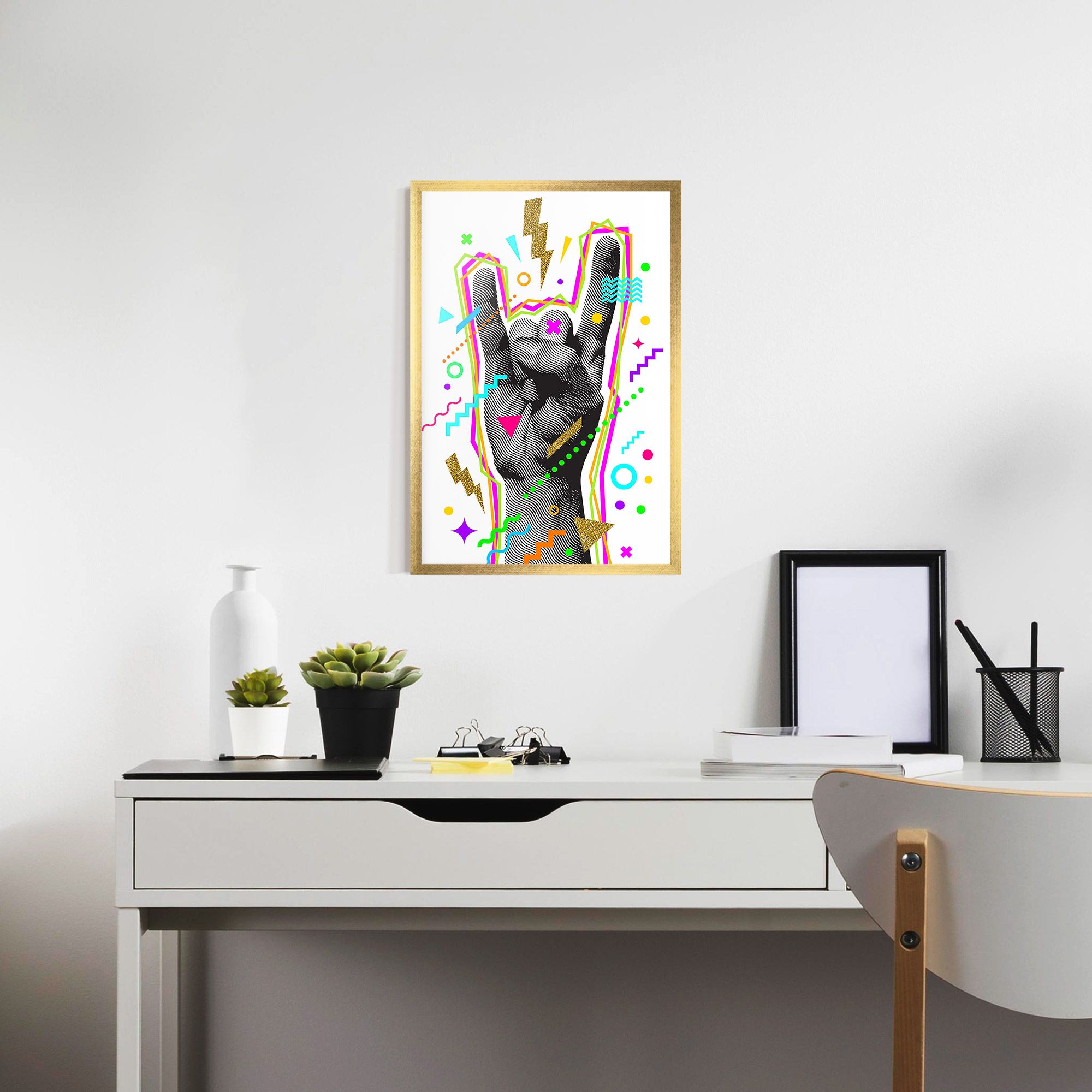 Hand Sign Art mockup 7