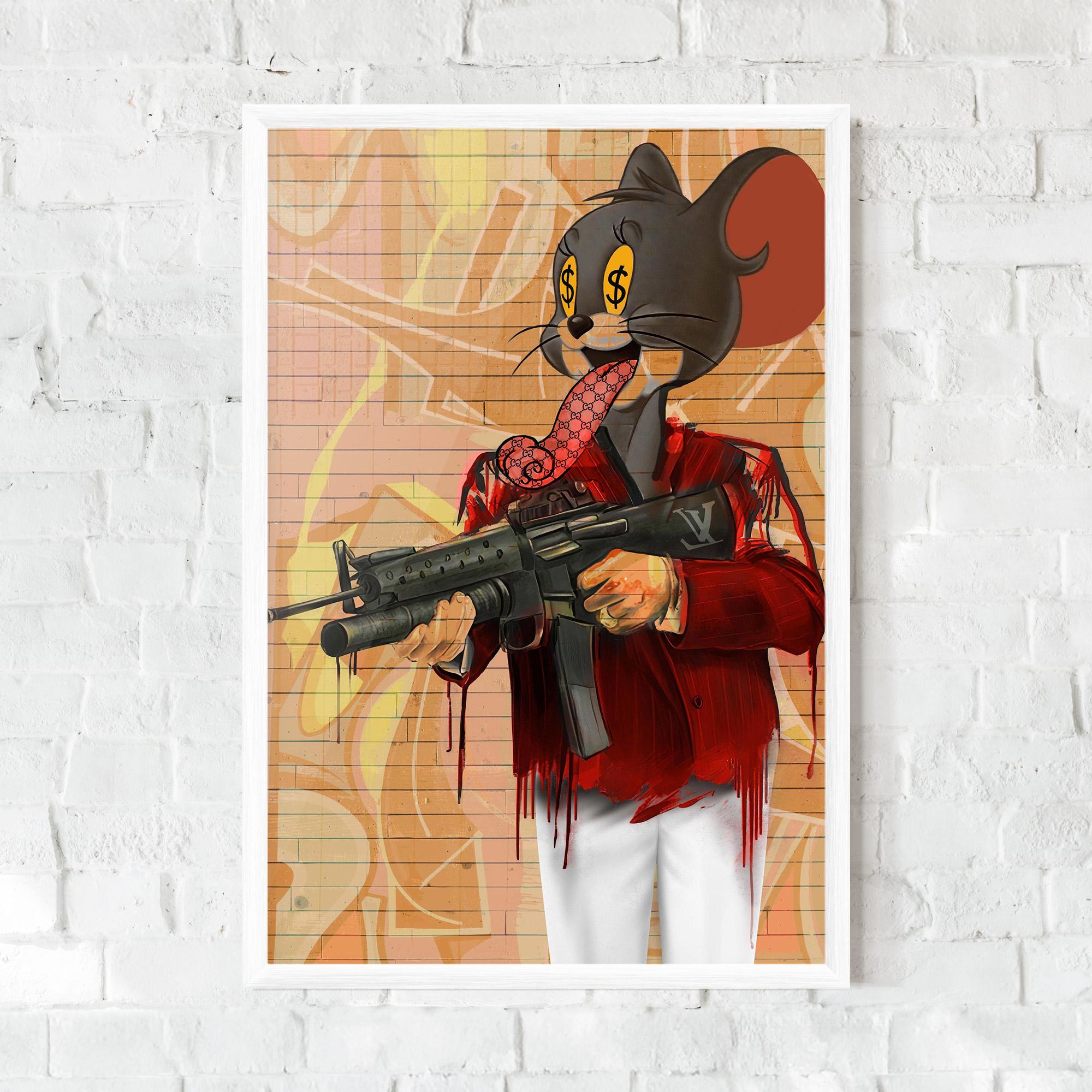 Keretezett Poszter Jerry mockup 0