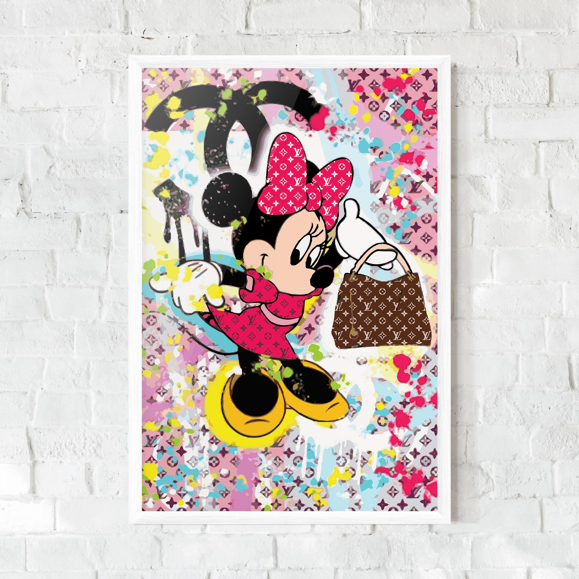 Keretezett Poszter Minnie Comes Back In Fashion mockup 0