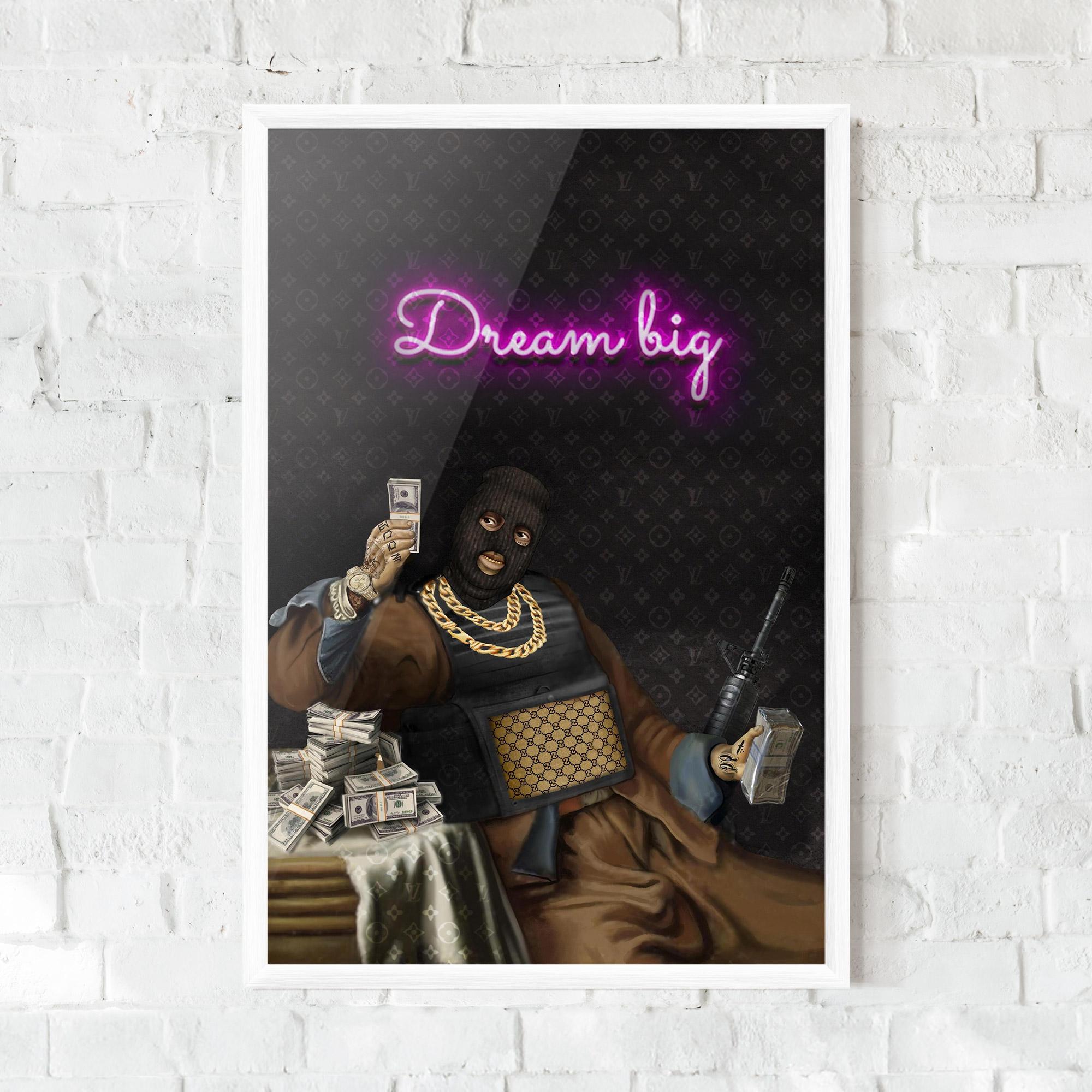 Keretezett Poszter The Simple Pleasures In Life mockup 0