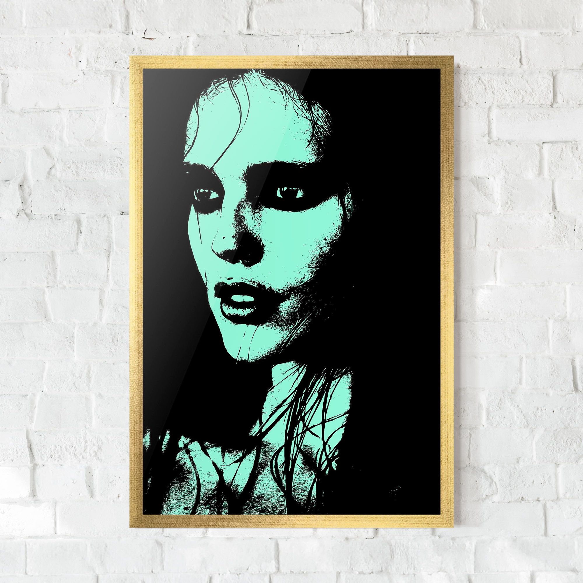 Green Light Girl mockup 0