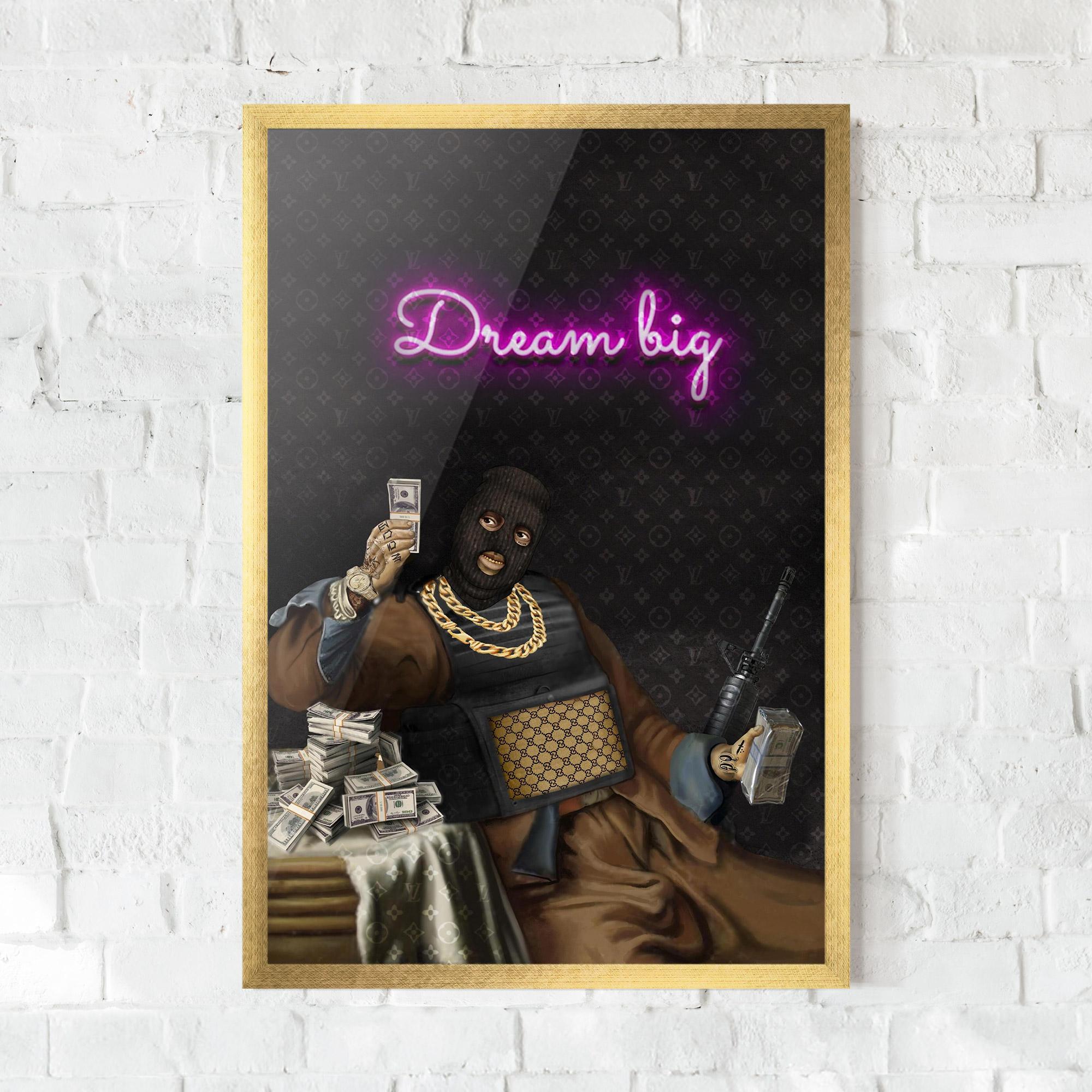 Keretezett Poszter The Simple Pleasures In Life mockup 0