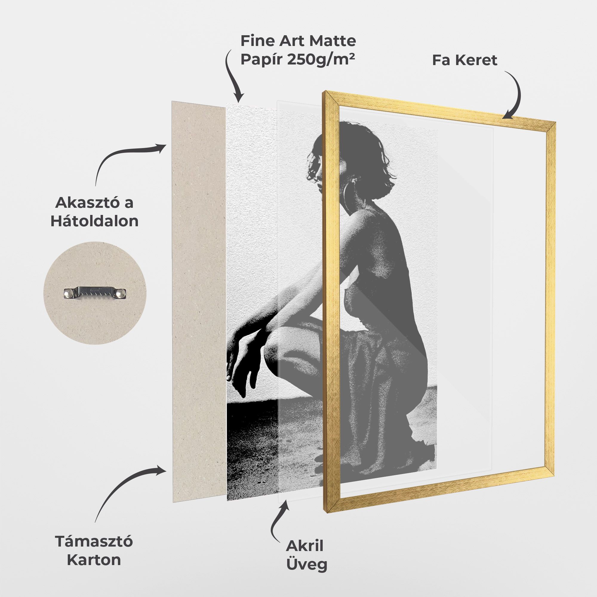 Grey Long Dress mockup 1