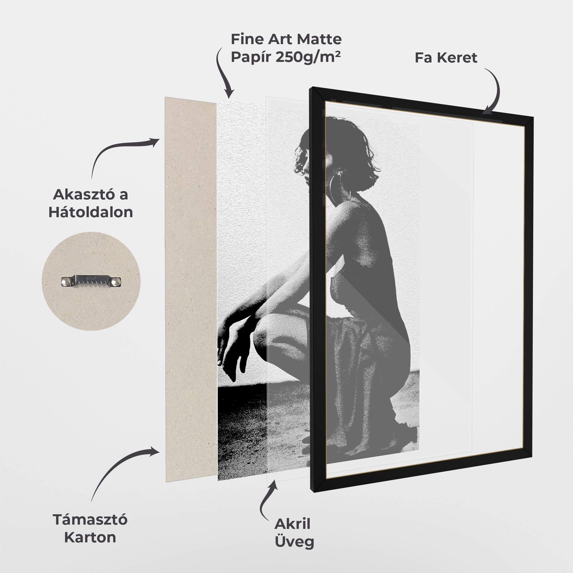 Grey Long Dress mockup 1