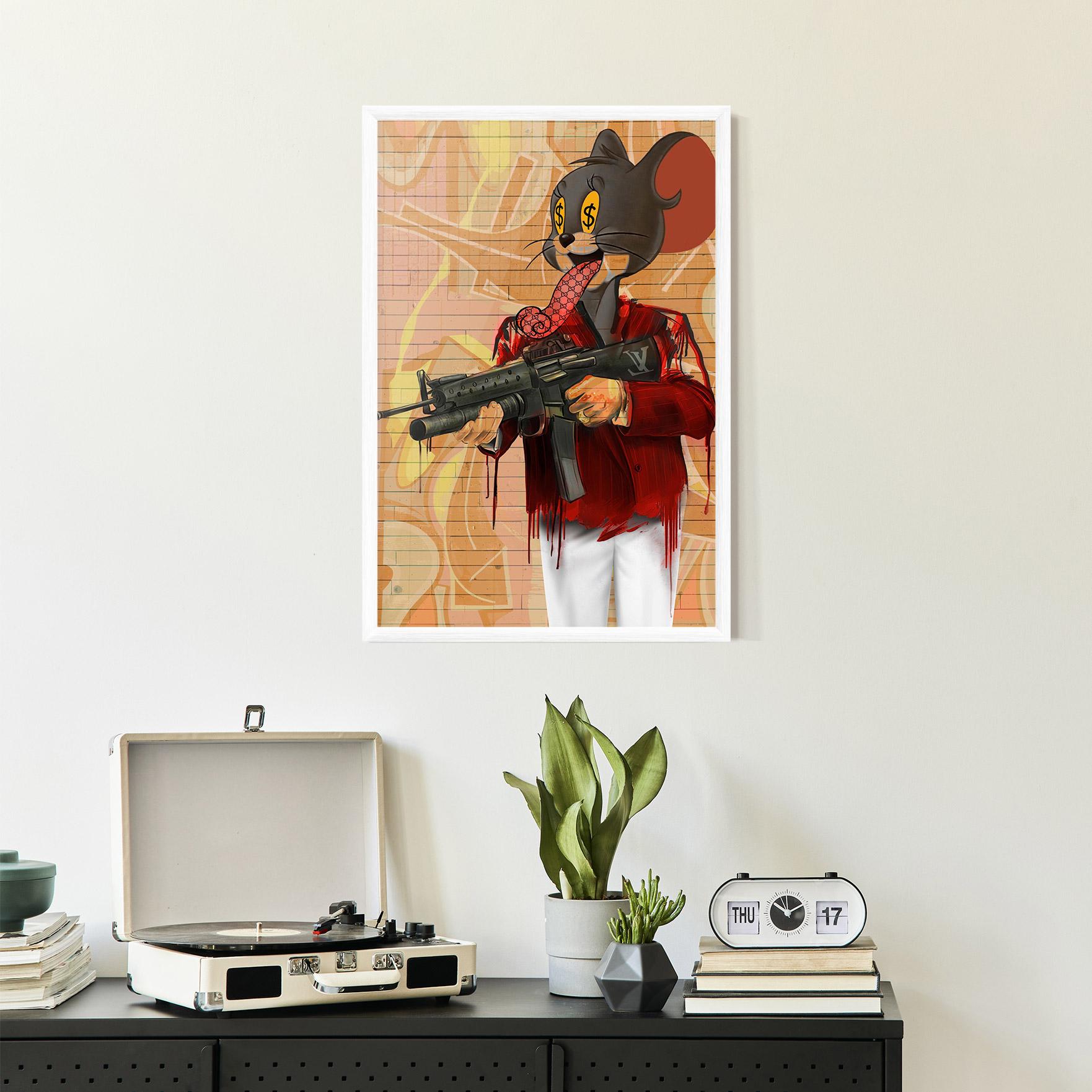 Keretezett Poszter Jerry mockup 2