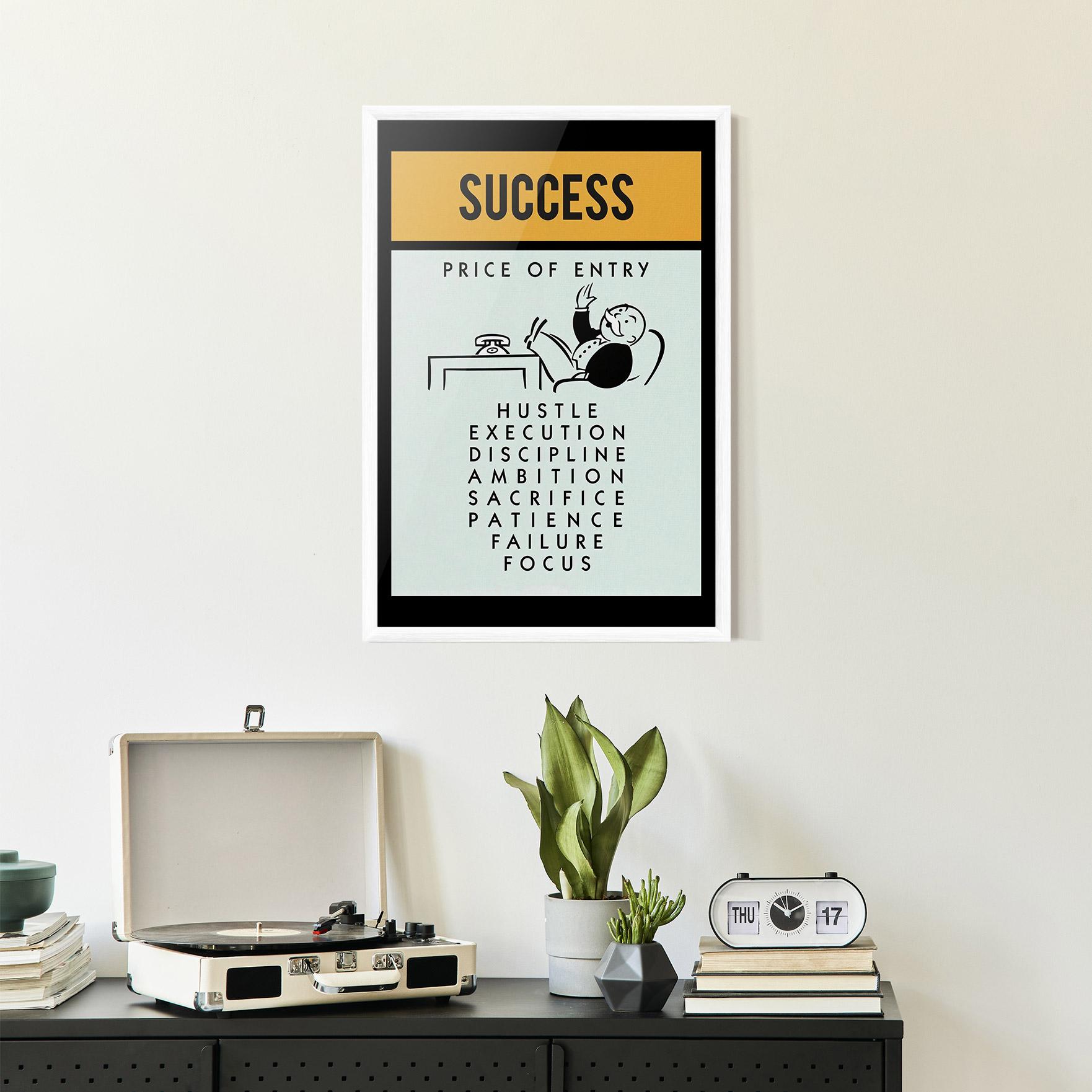 Keretezett Poszter Successs mockup 2