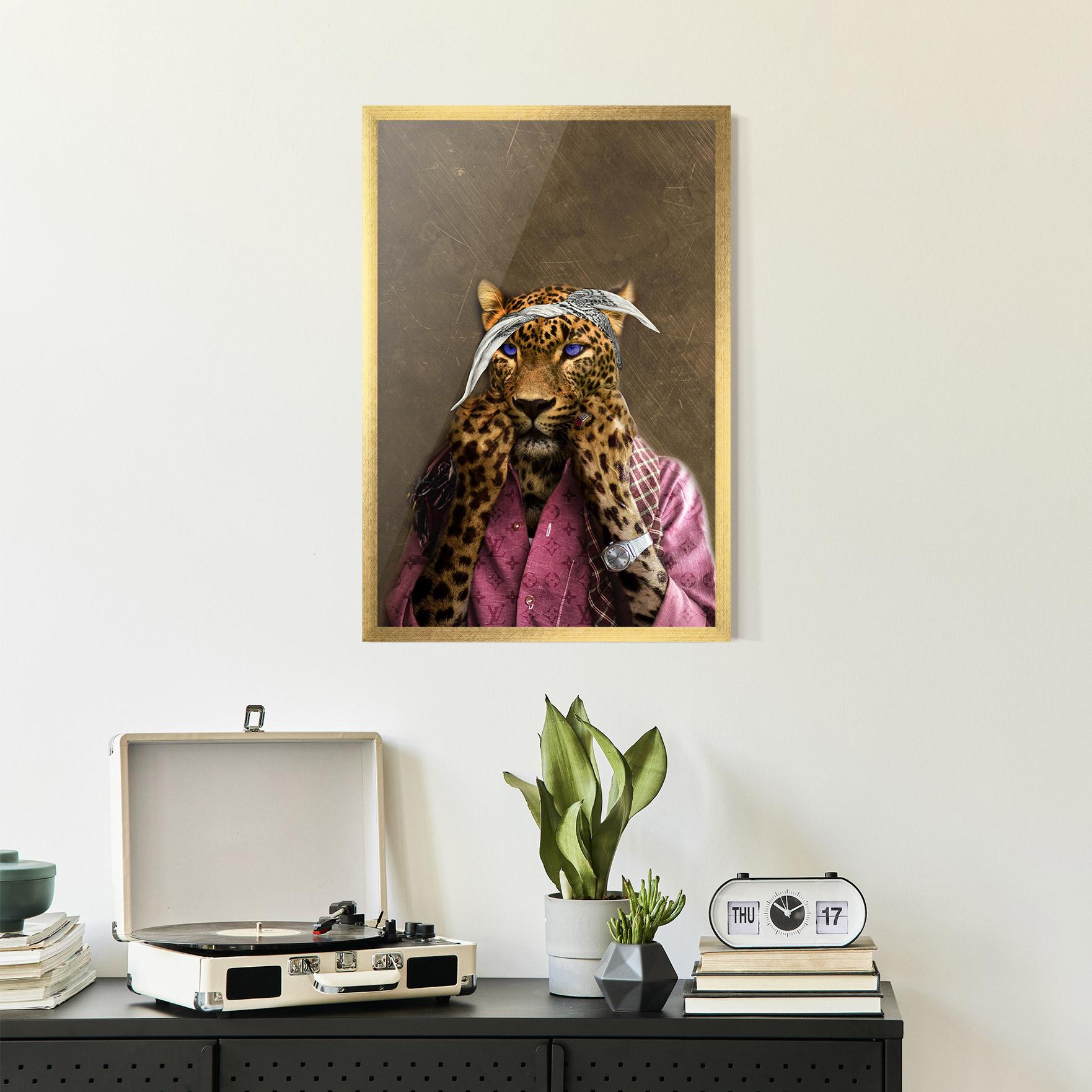 Keretezett Poszter Ready To Fight mockup 2