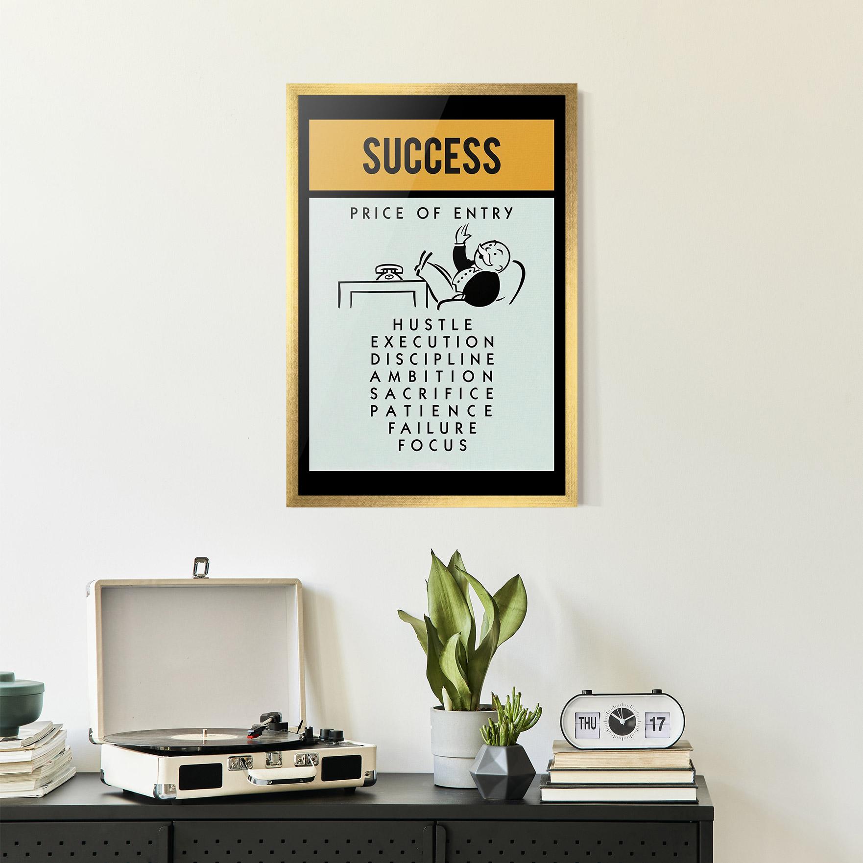 Keretezett Poszter Successs mockup 2