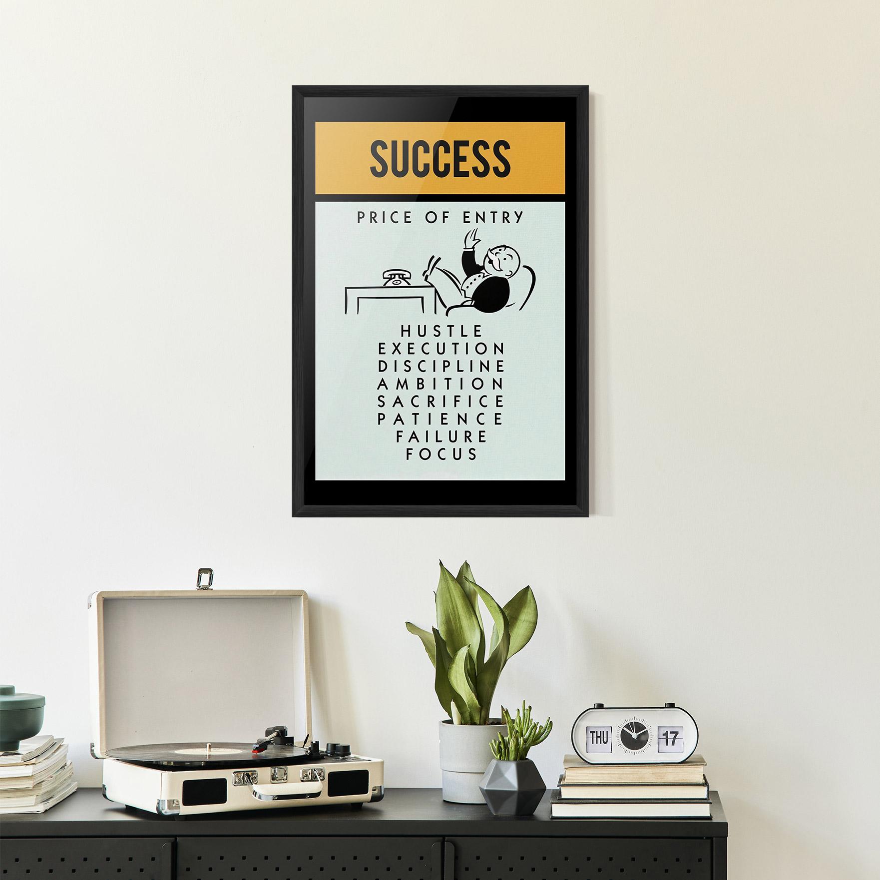 Keretezett Poszter Successs mockup 2