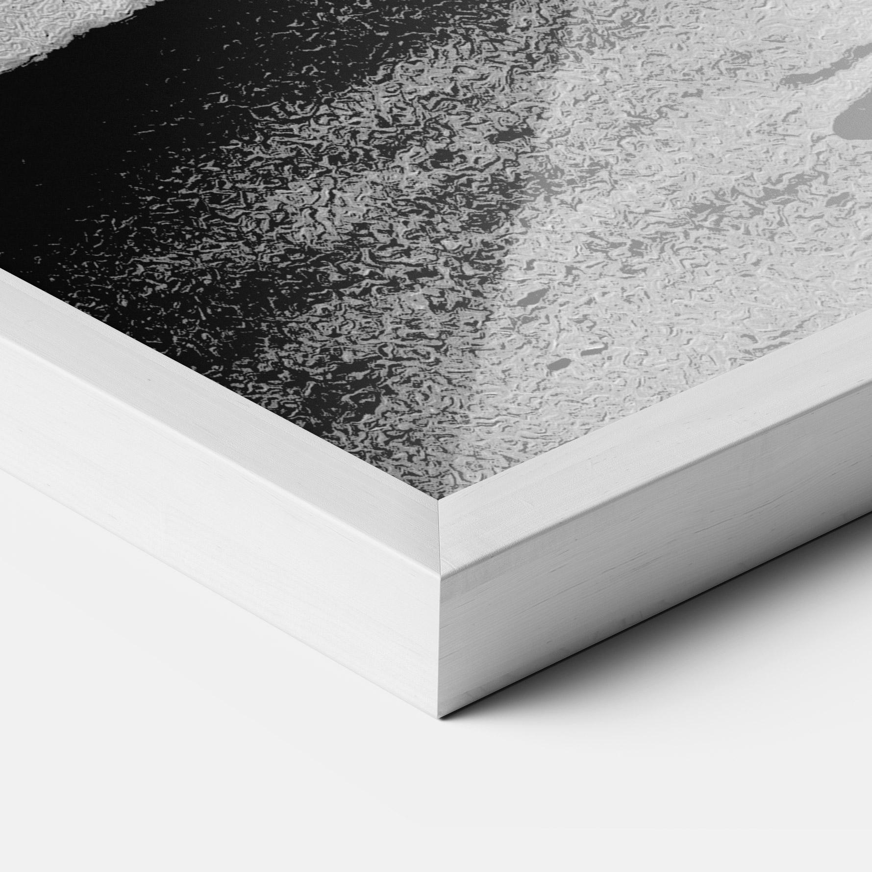 Keretezett Poszter Grey Long Dress mockup 3