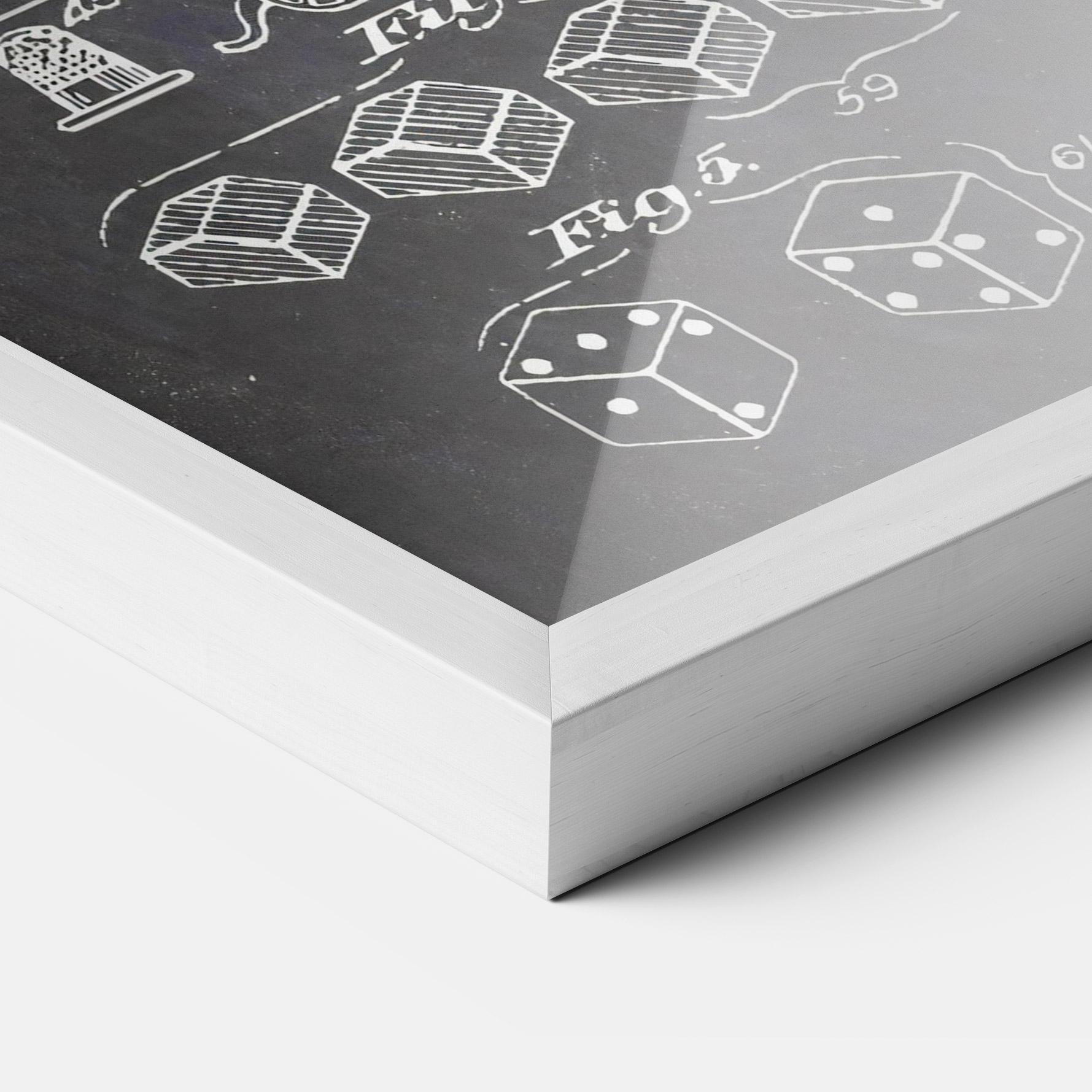 Keretezett Poszter Monopoly Board mockup 3