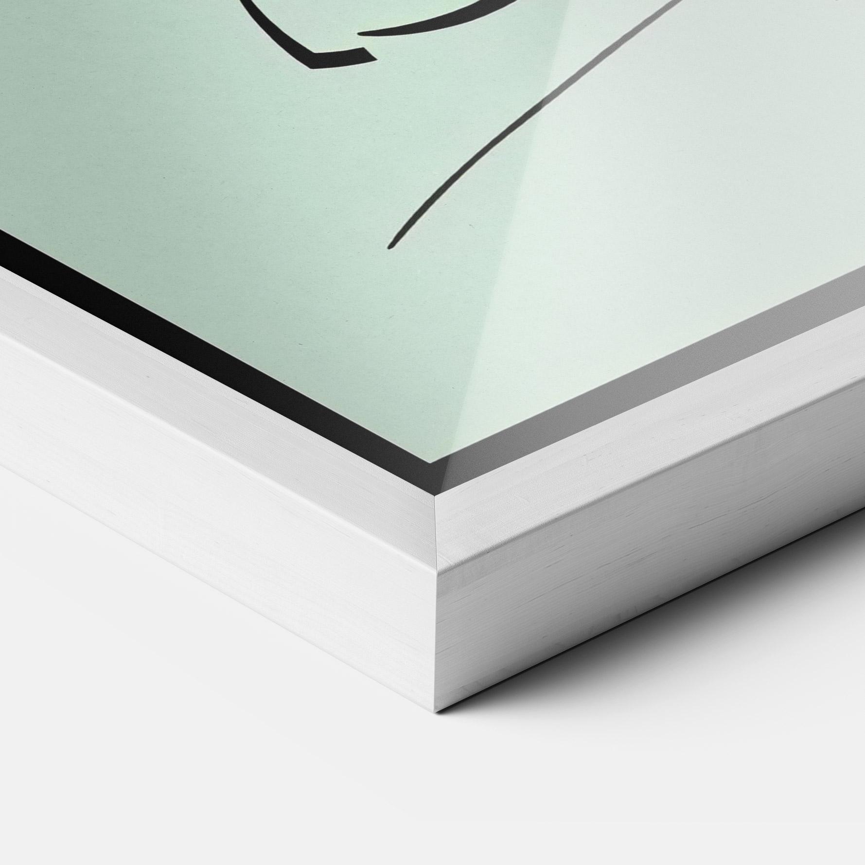 Keretezett Poszter Patience mockup 3