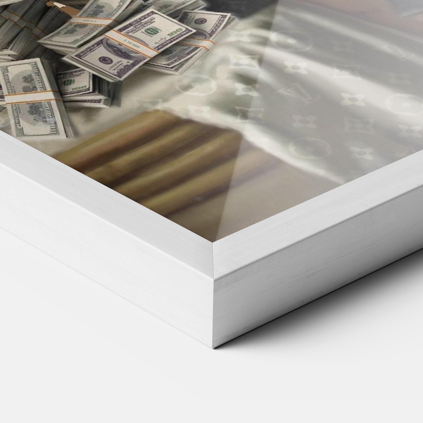 Keretezett Poszter The Simple Pleasures In Life mockup 3