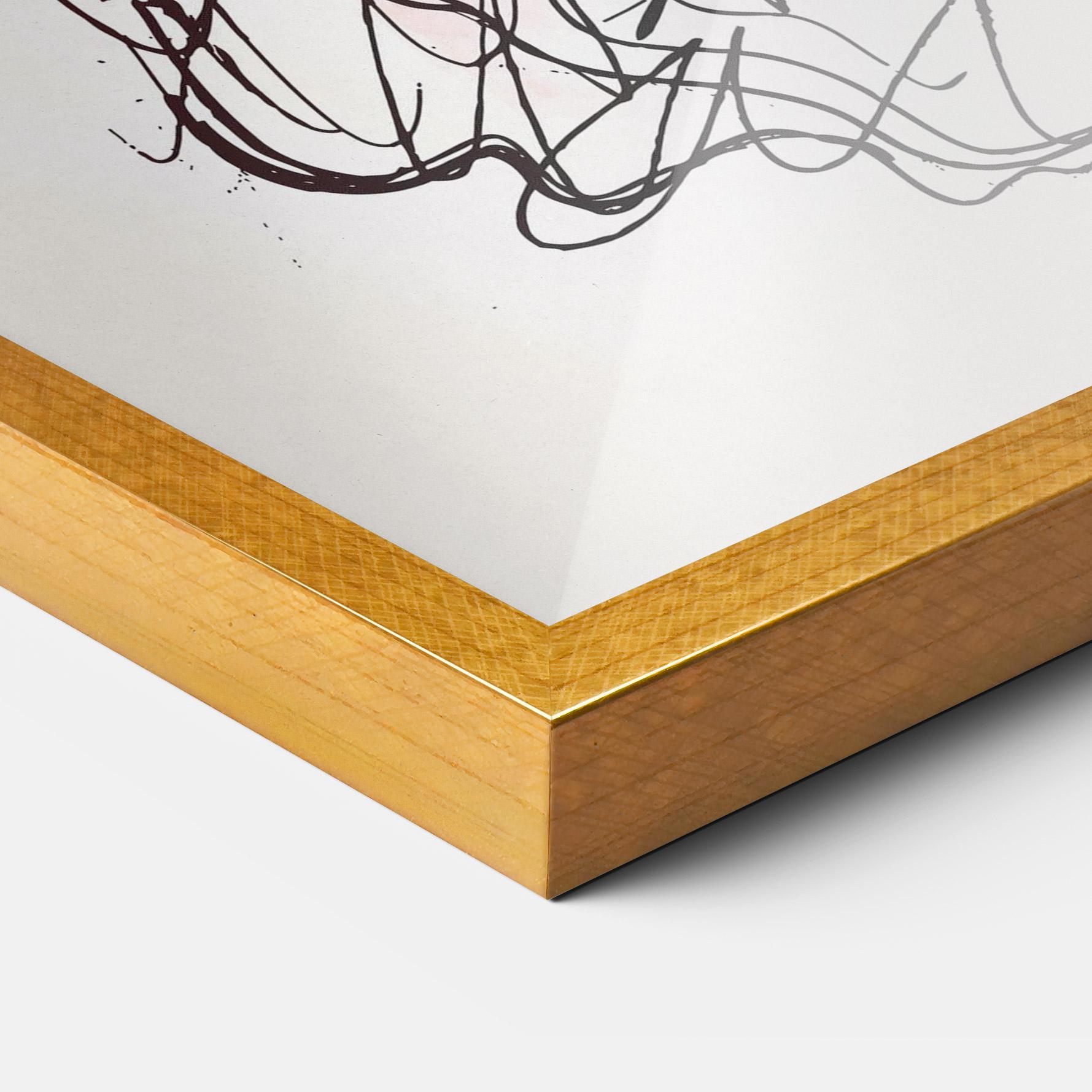 Keretezett Poszter Chain Skeleton mockup 3