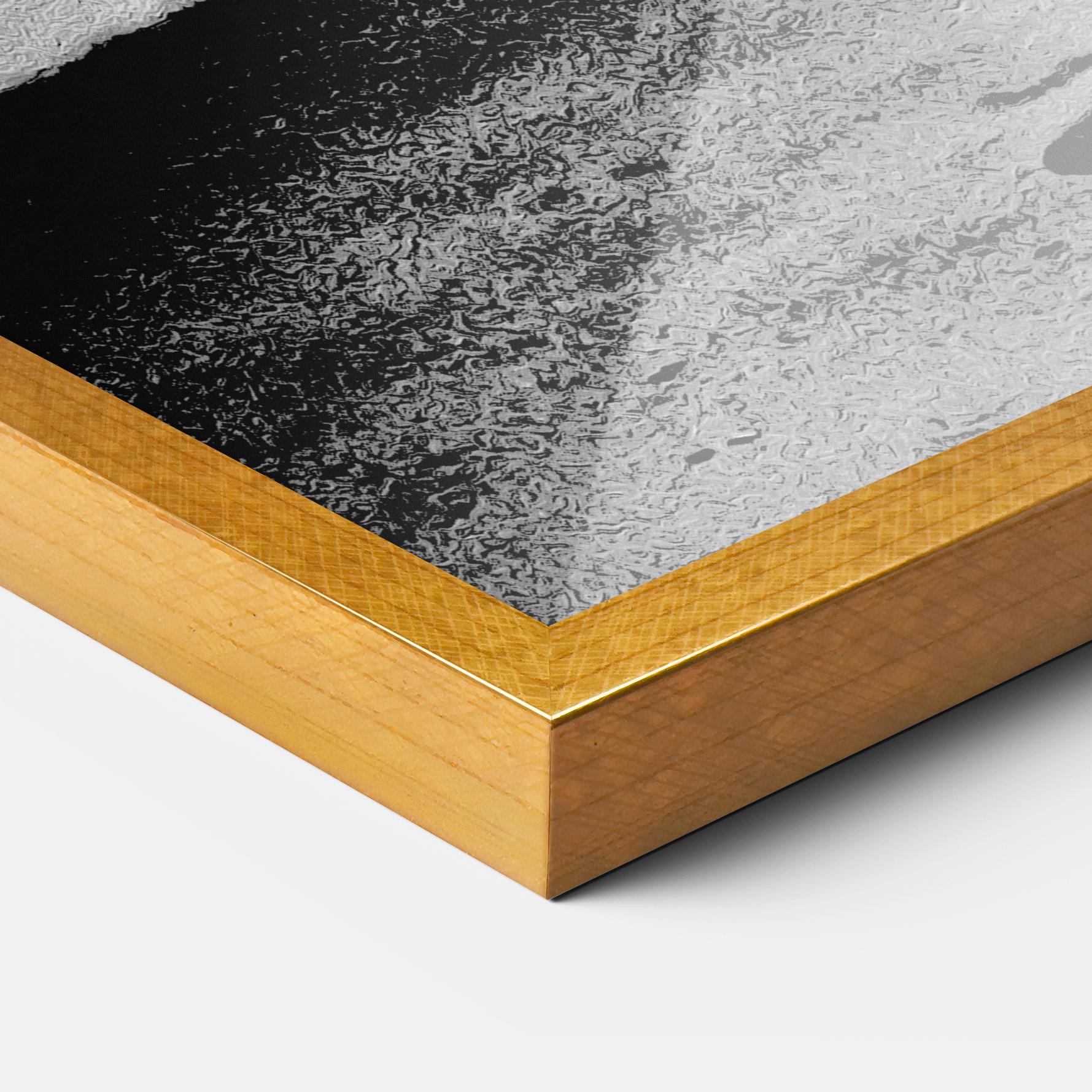 Keretezett Poszter Grey Long Dress mockup 3