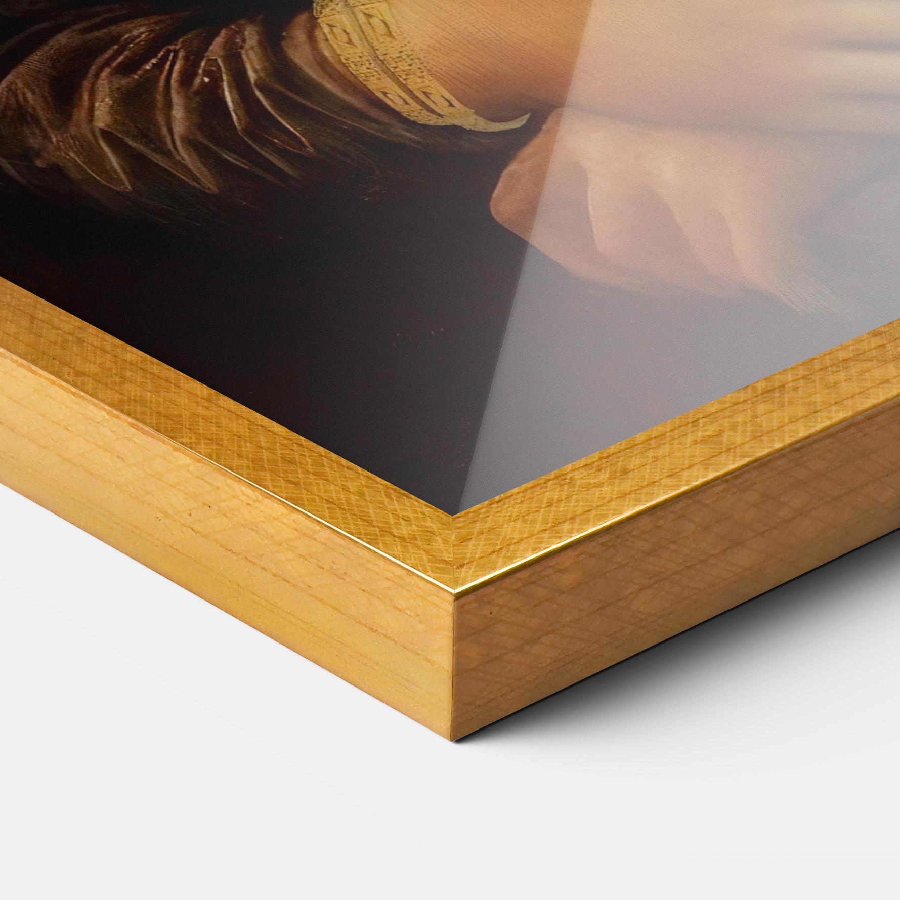 Keretezett Poszter Money Lisa mockup 3