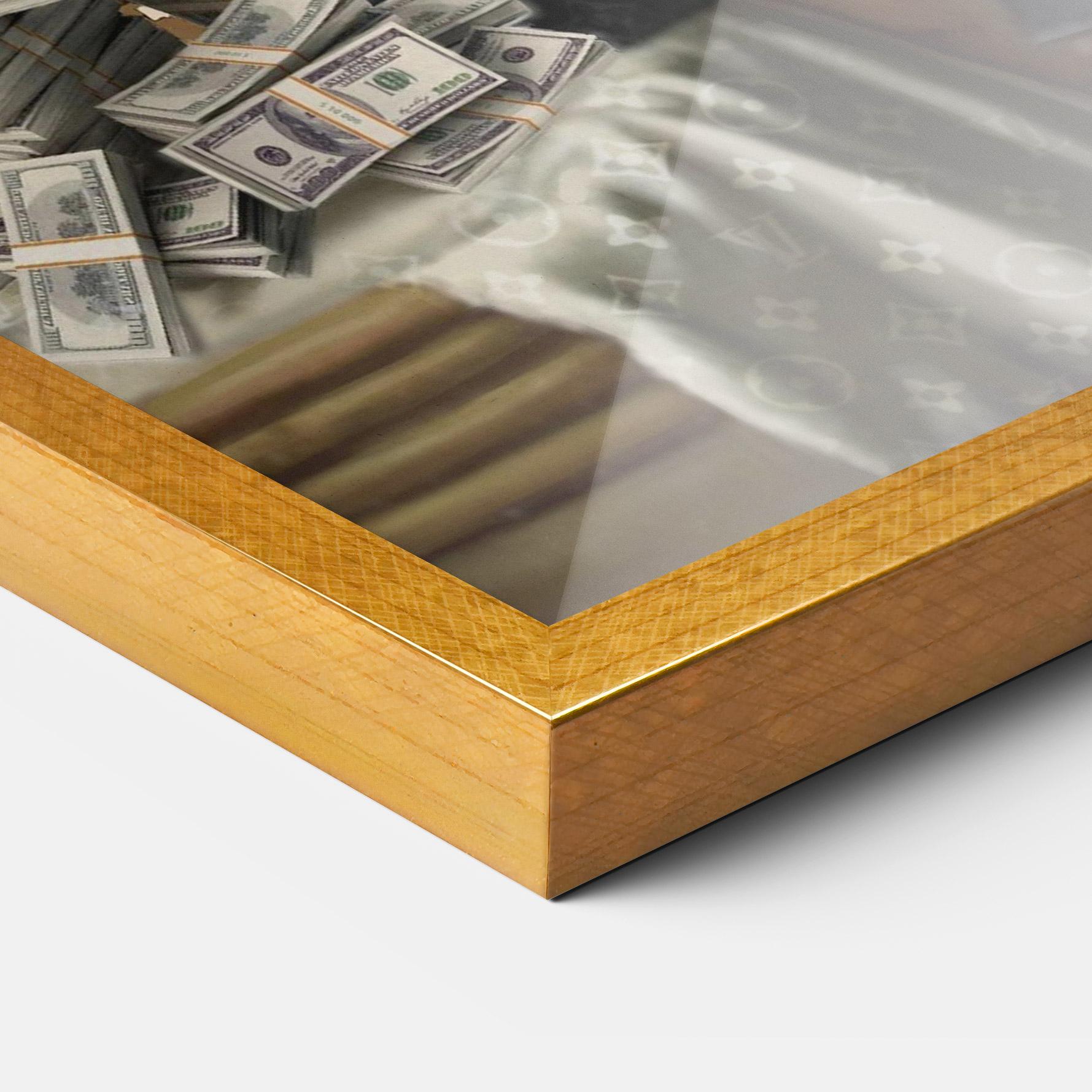 Keretezett Poszter The Simple Pleasures In Life mockup 3