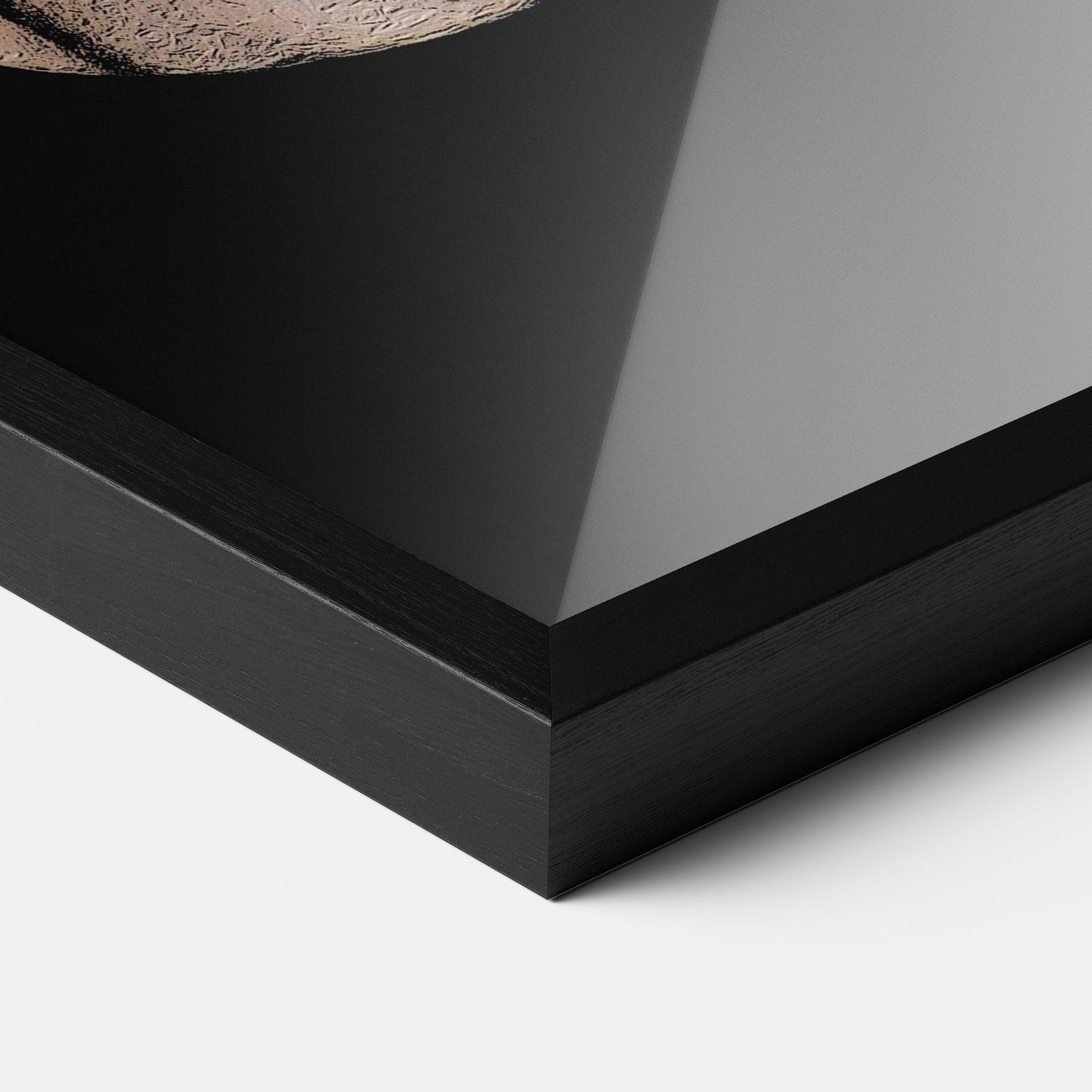 Keretezett Poszter Blue Eyes Lady mockup 3