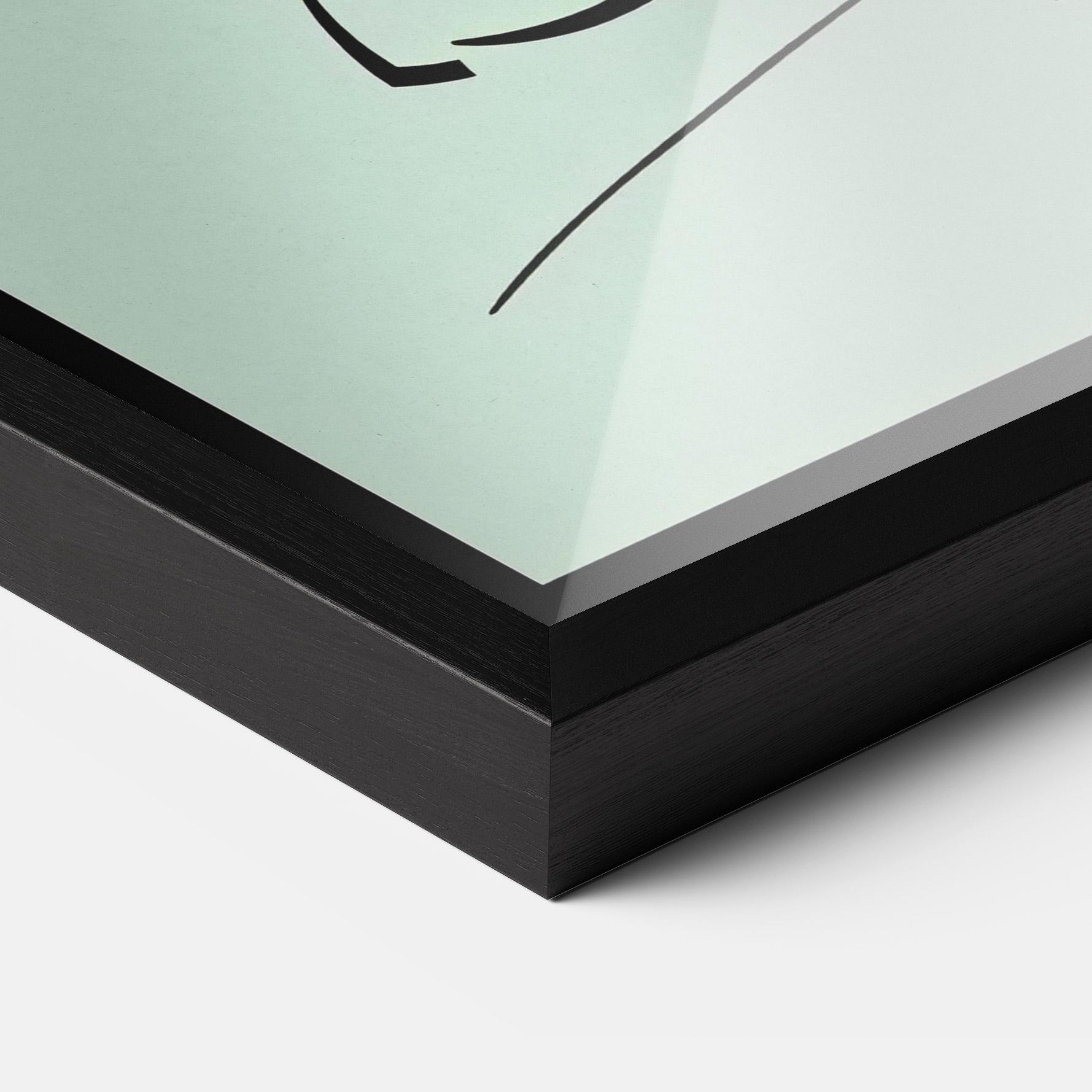 Keretezett Poszter Patience mockup 3