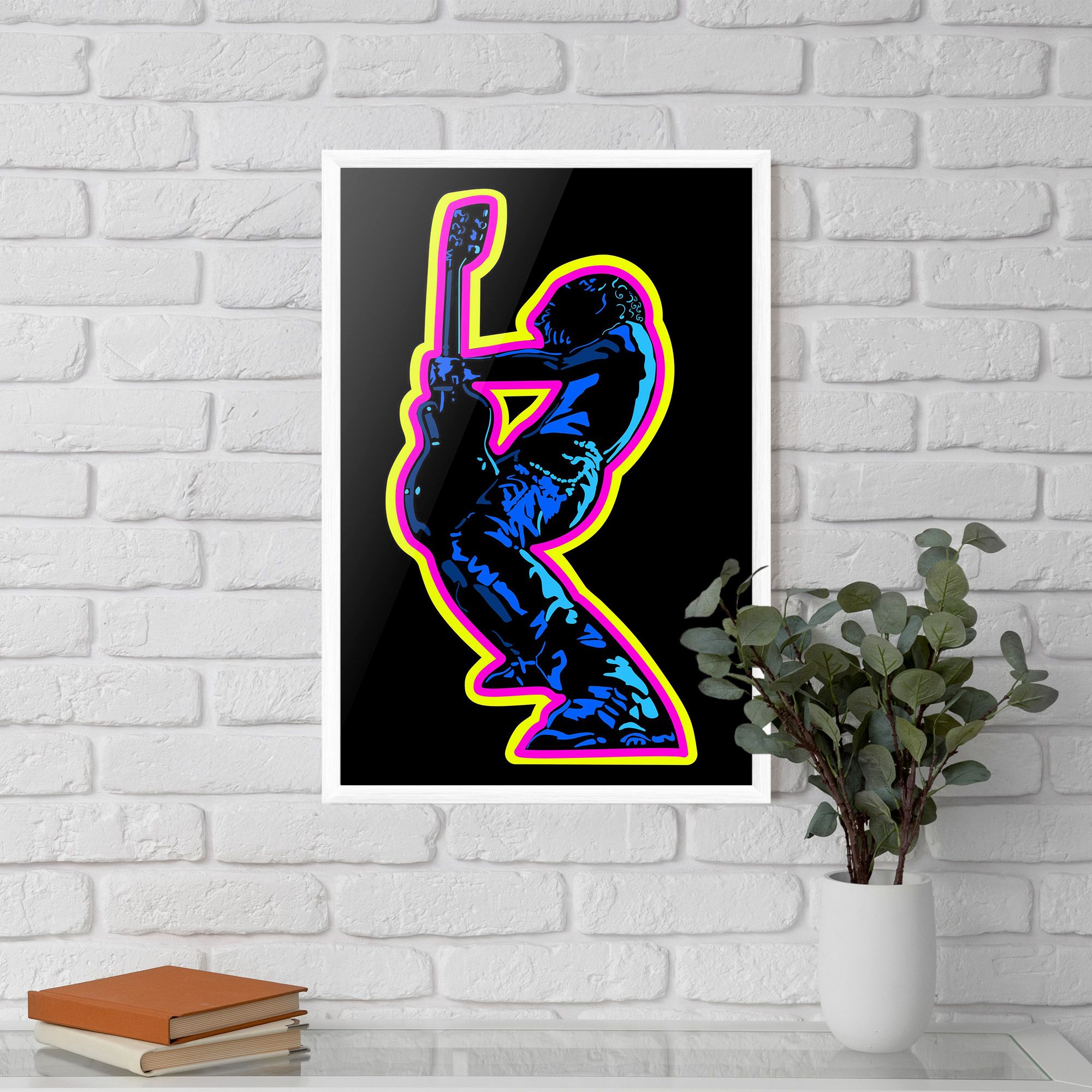 Guitarist Art mockup 5