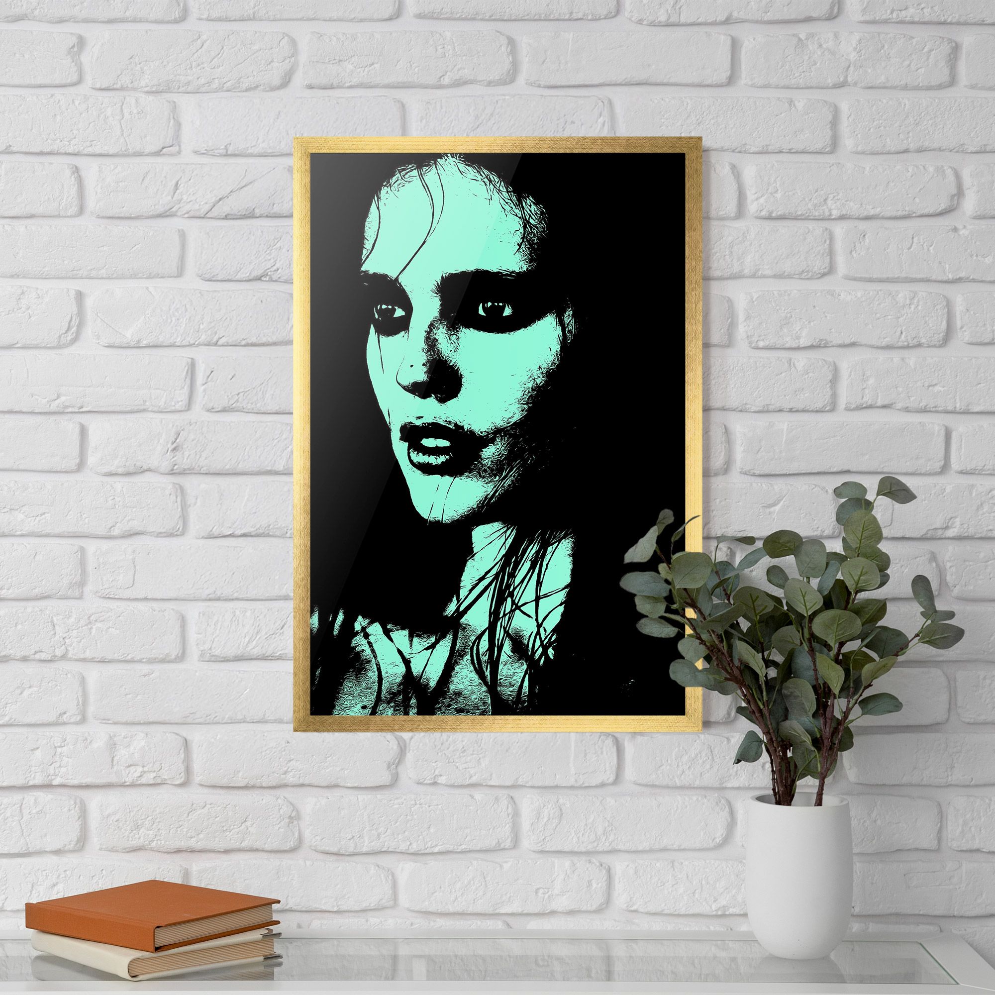 Green Light Girl mockup 5