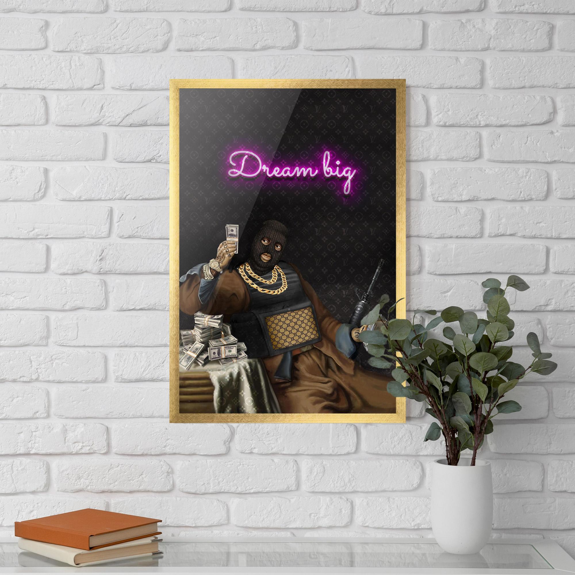 Keretezett Poszter The Simple Pleasures In Life mockup 5