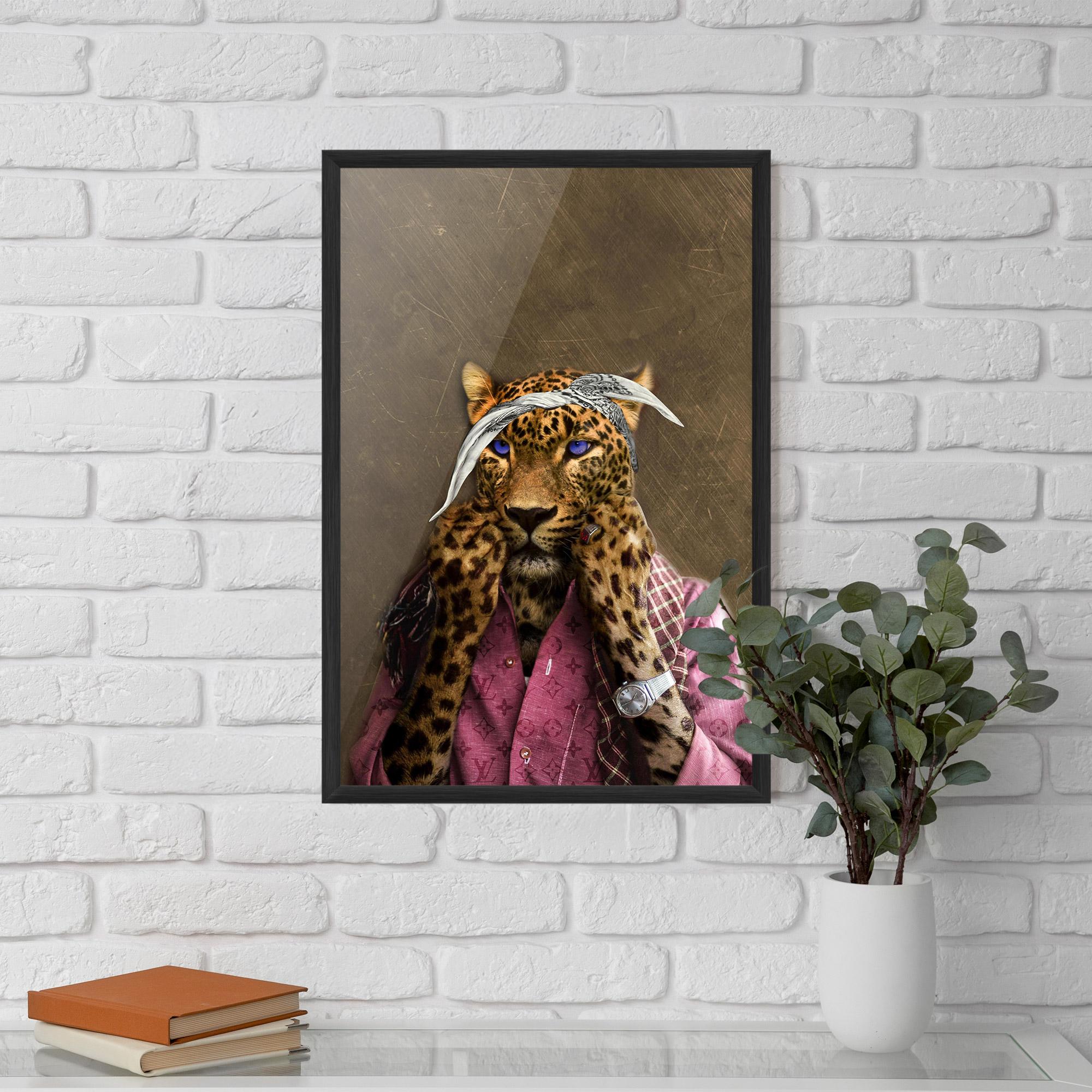 Keretezett Poszter Ready To Fight mockup 5