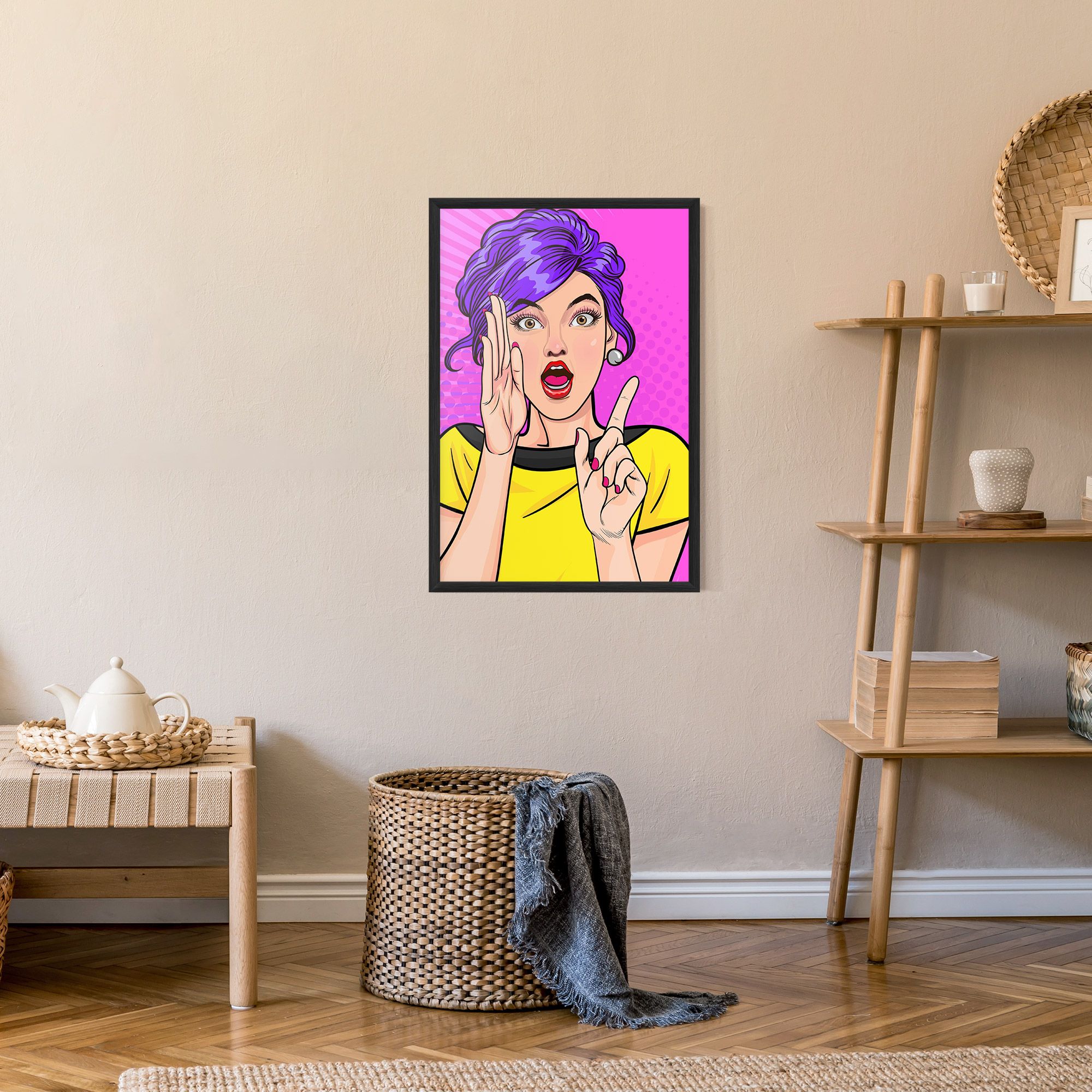 Surprised Pop Woman mockup 9