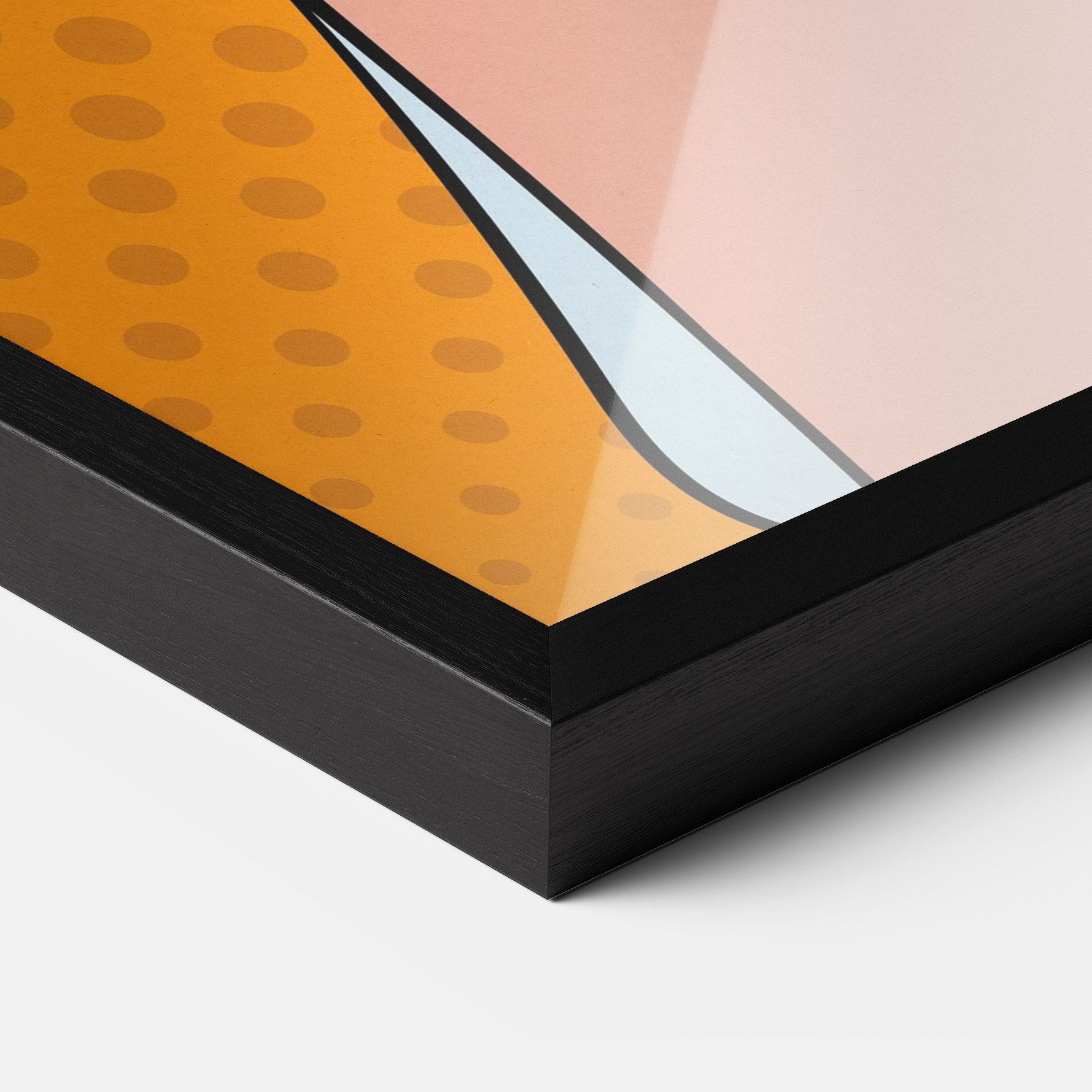 Pop Comic Lady mockup 3