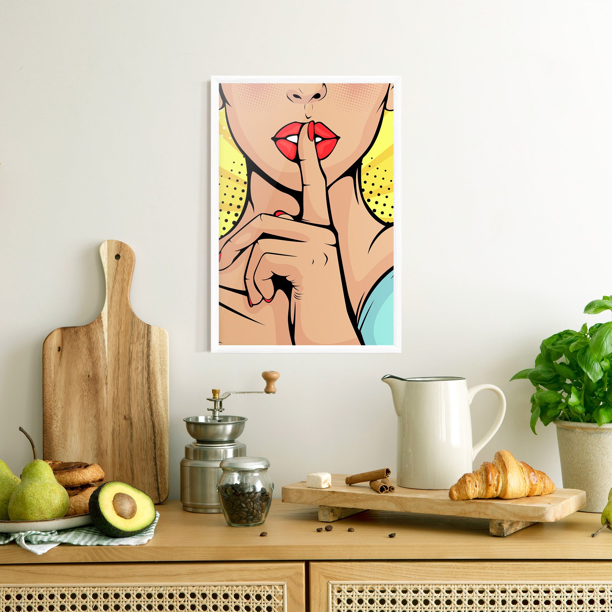 Sush Pop Art mockup 8