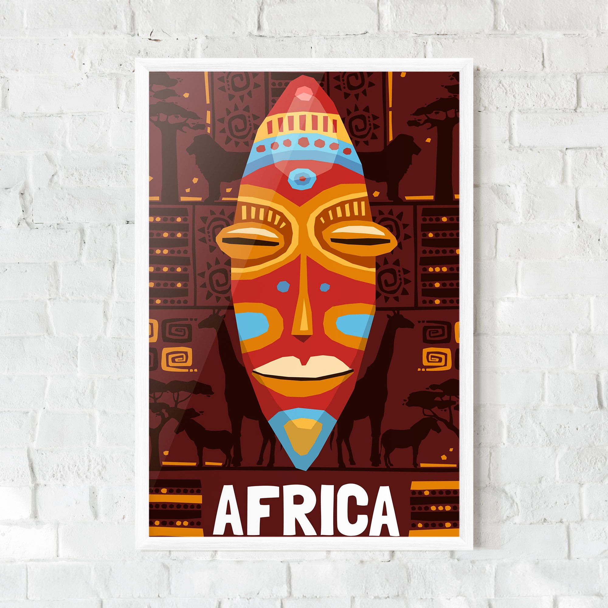 Africa Mask mockup 0