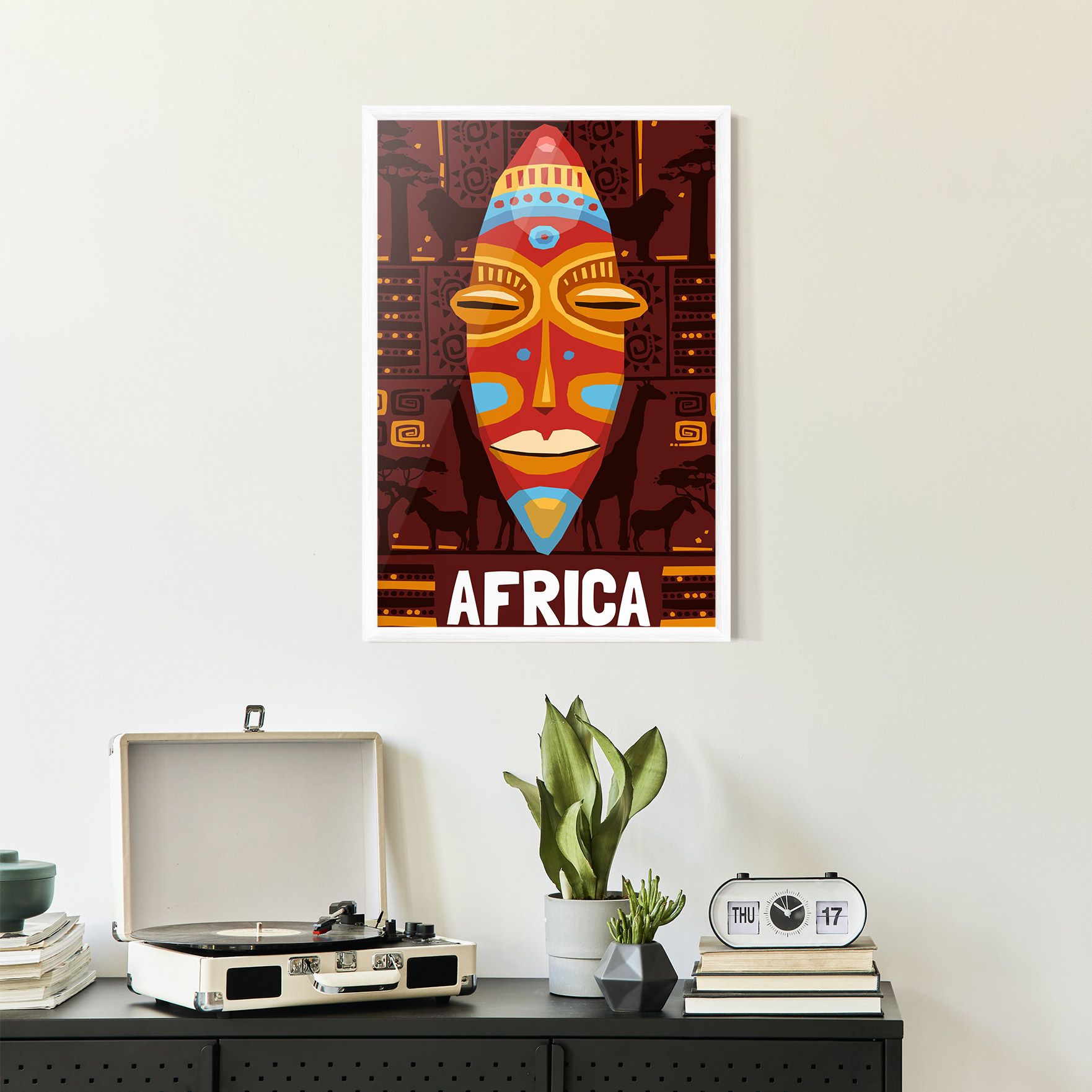 Africa Mask mockup 2