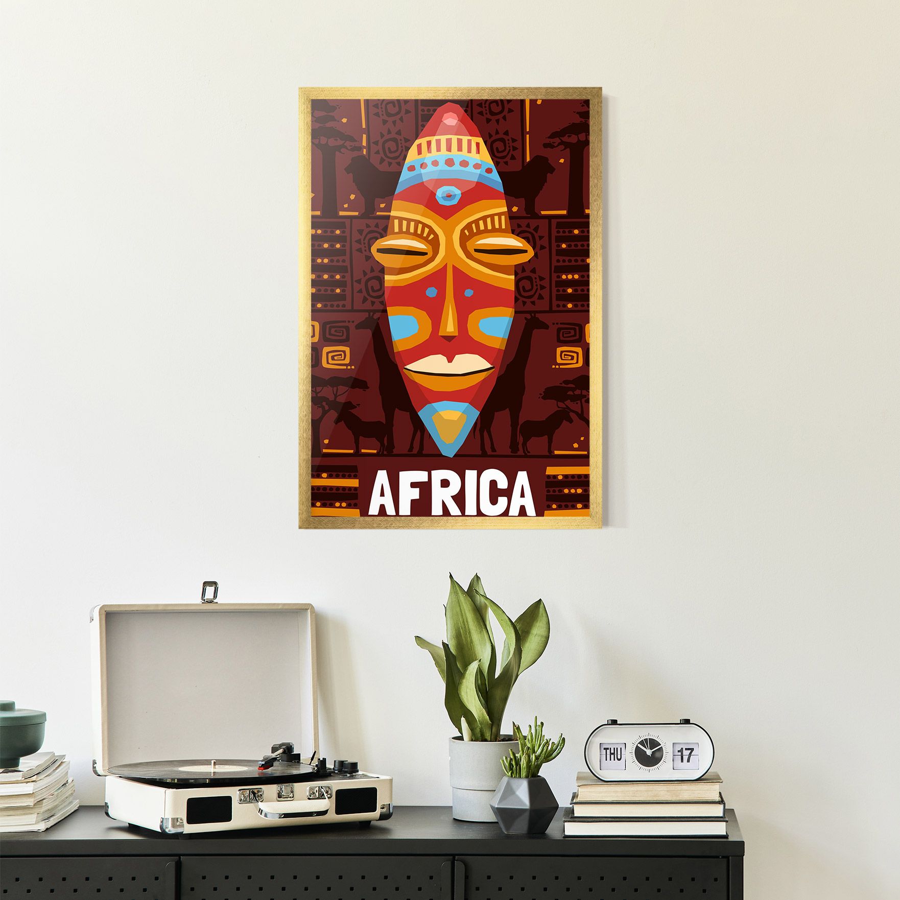 Africa Mask mockup 2