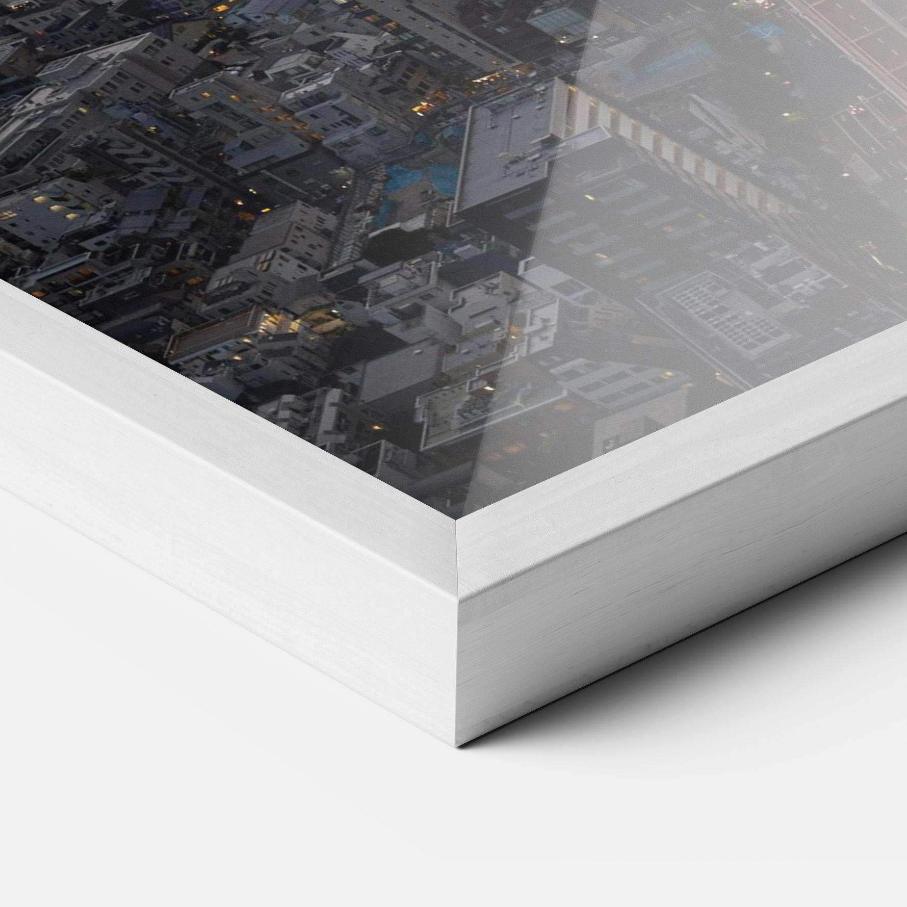 Keretezett Poszter Beautiful Tall Buildings mockup 3